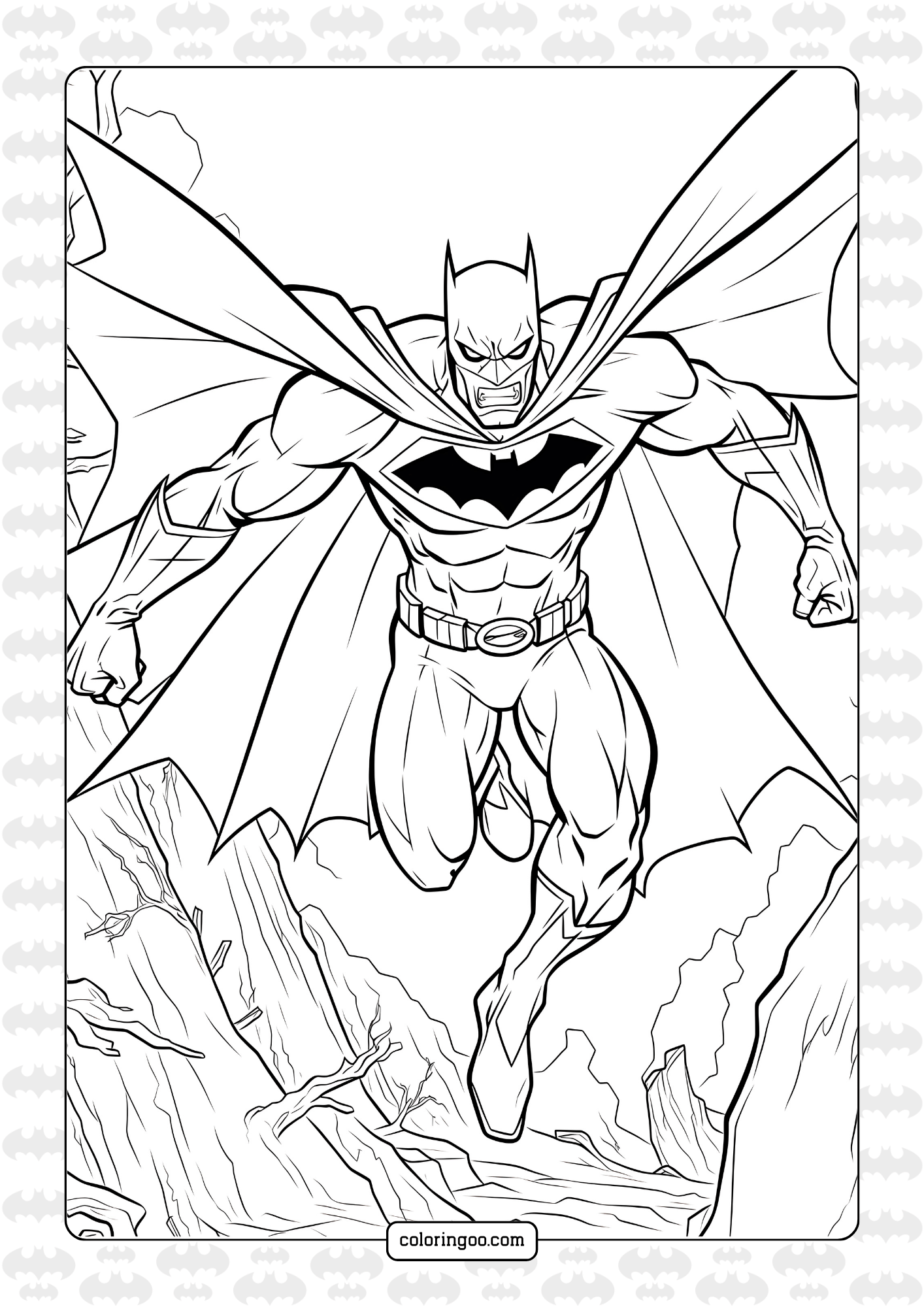 batman coloring pages