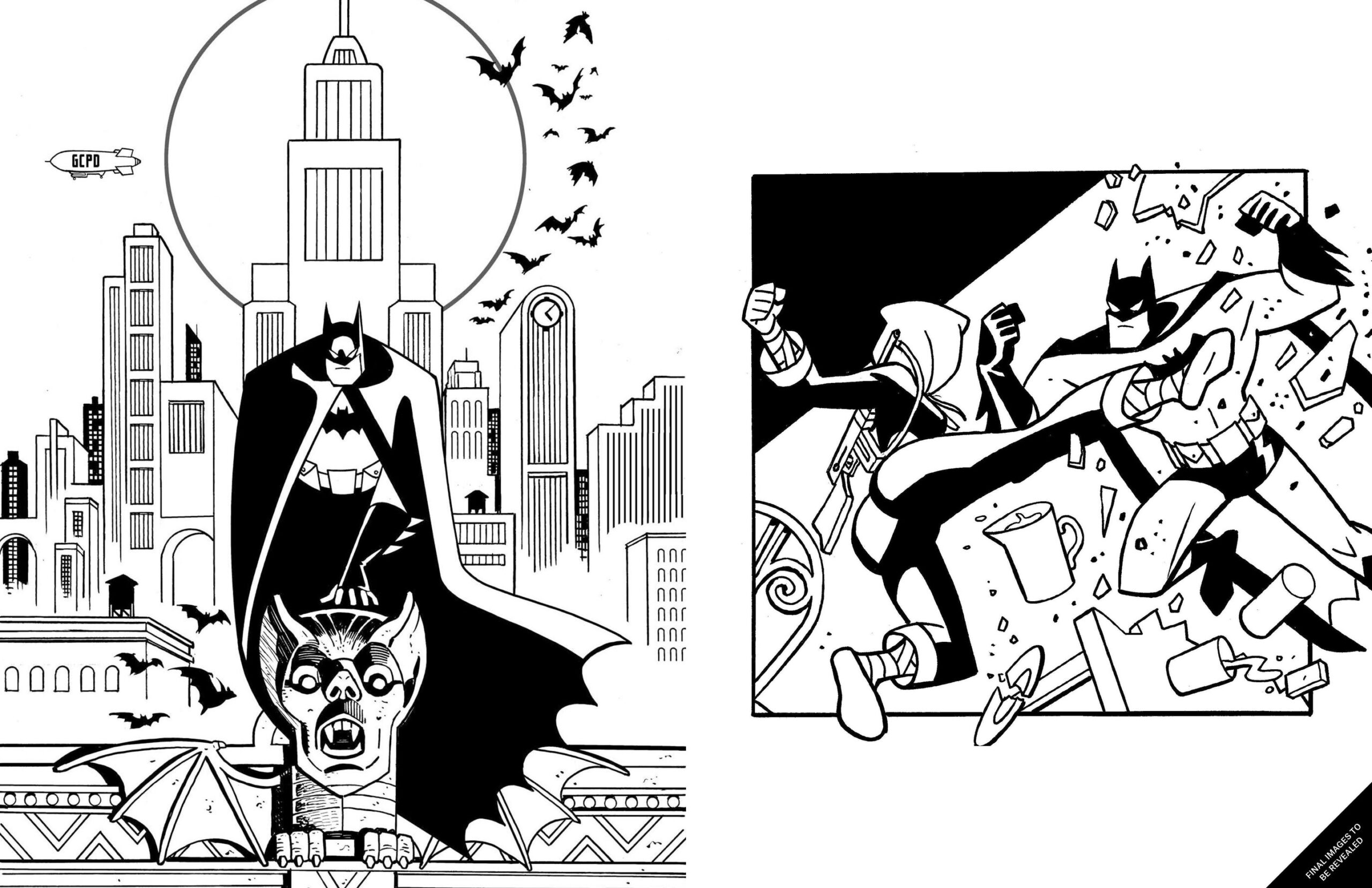 Batman The Animated Series The Official Coloring Book Hitting Shelves Oct 2024 The World s Finest