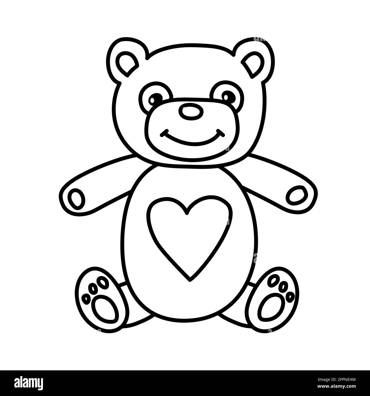 bear coloring pages preschool