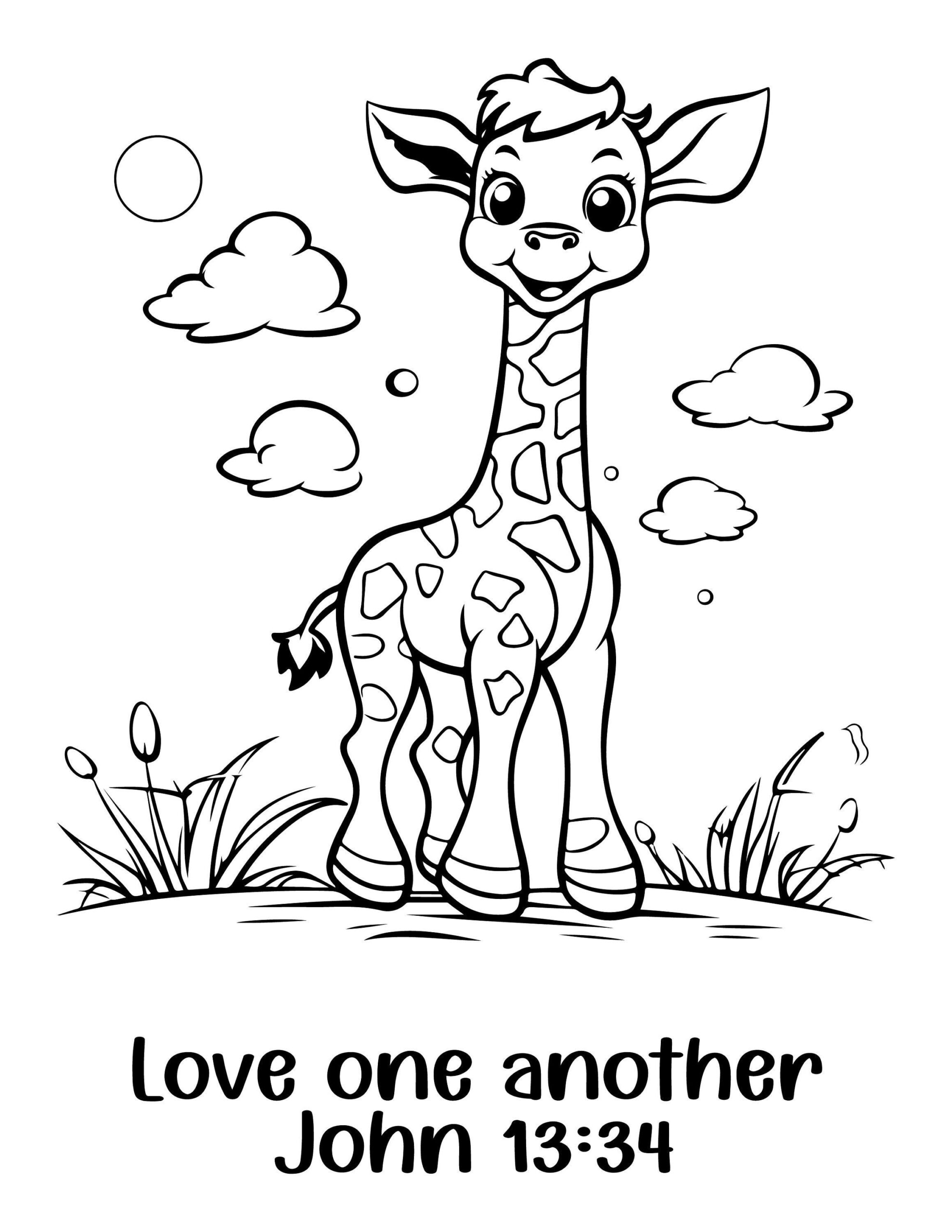 Bible Verse Coloring Pages For Kid Christian Safari Animal Coloring Book Christian Kid Coloring Pages For Sunday School Printable Coloring Etsy Ireland