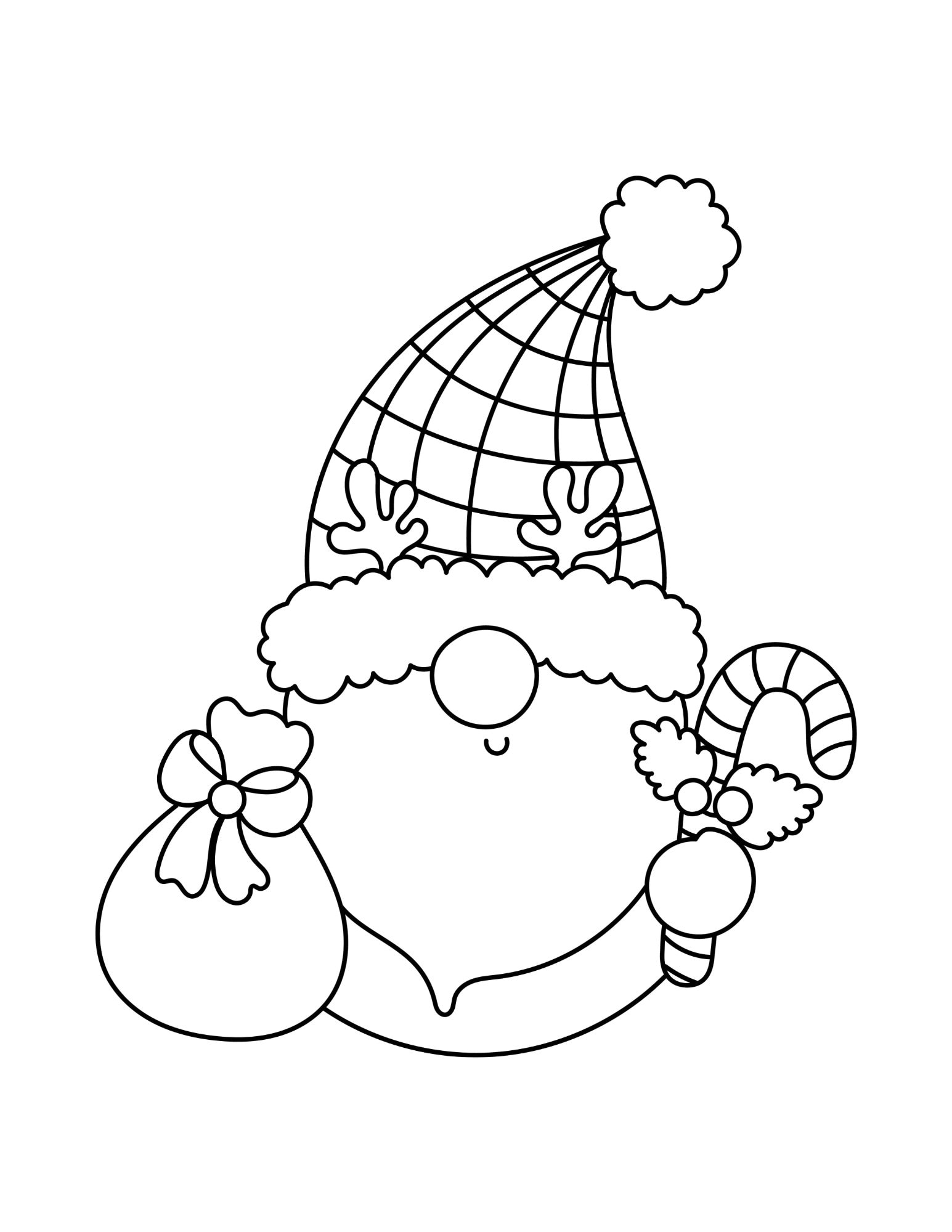 BUNDLE Christmas Gnomes Coloring Pages 50 Pages Etsy