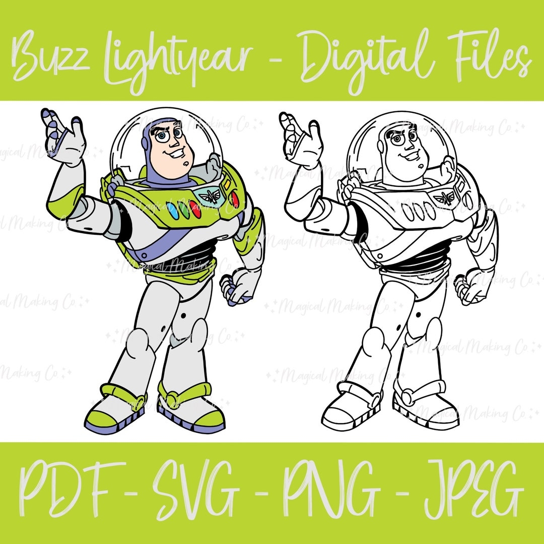 Buzz Lightyear toy Story Digital Files Svg png pdf jpeg Kids Coloring Pages pixar Coloring Page Etsy Buzz Lightyear toy Story Digital Files Svg png pdf jpeg Kids Coloring Pages pixar Coloring Page Etsy