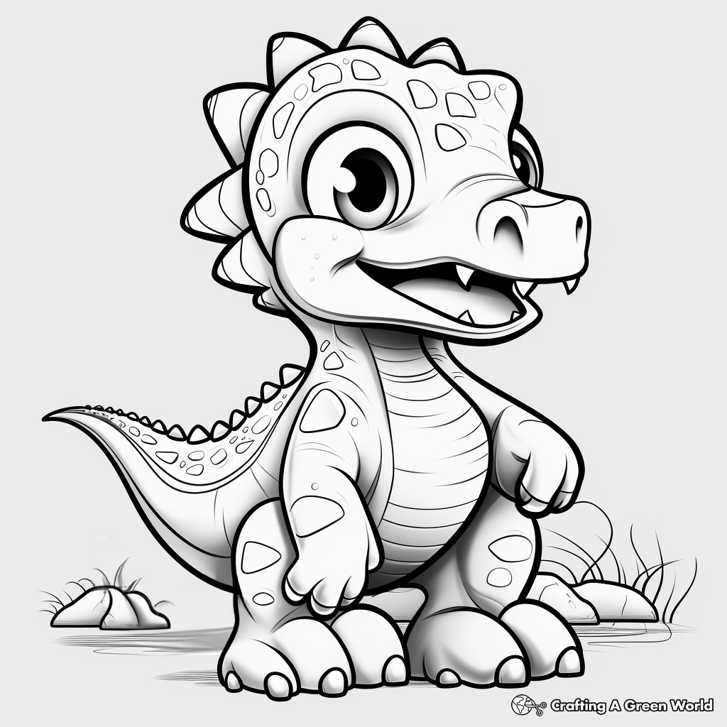 coloring pages of cartoon animals