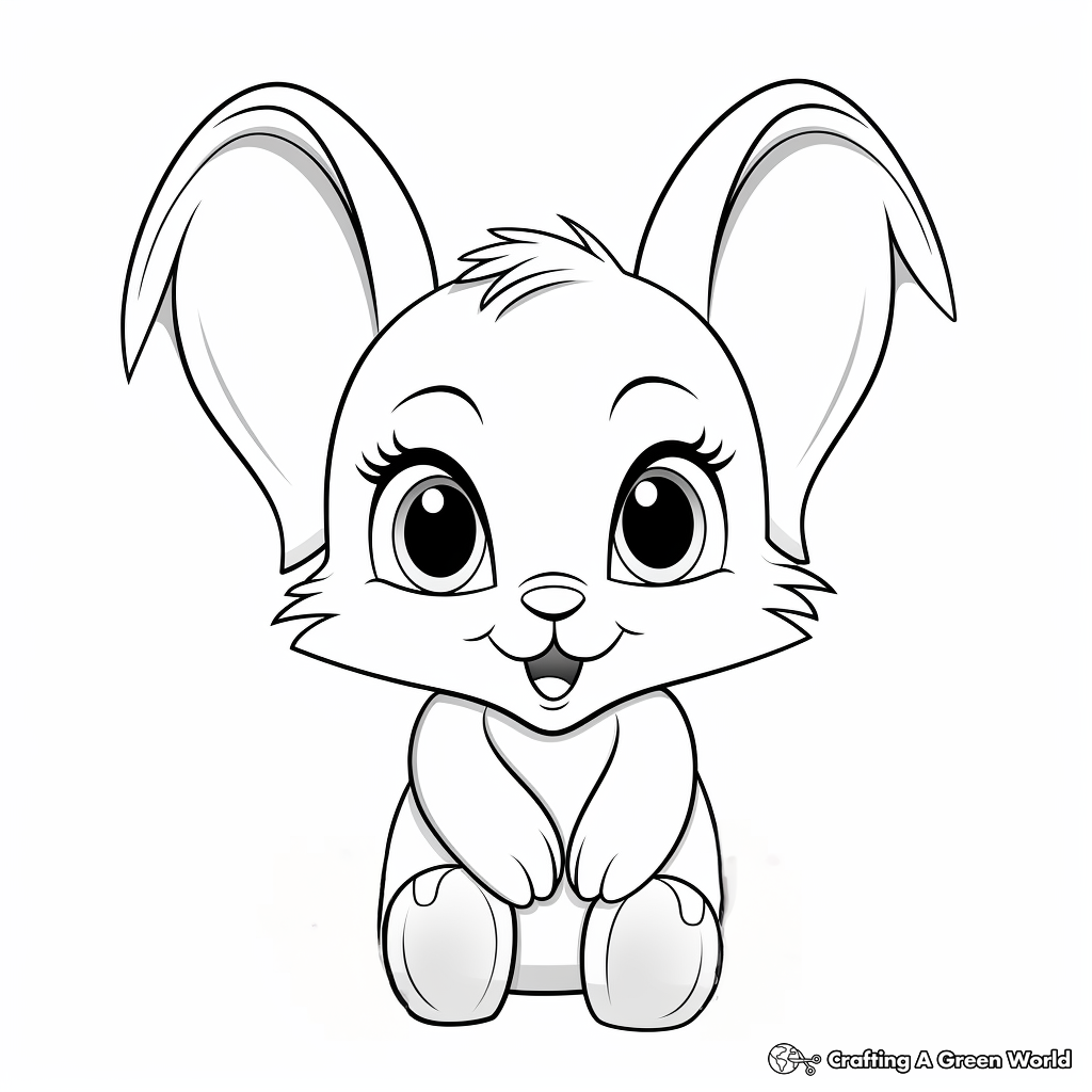 Cartoon Animals Coloring Pages Free Printable 
