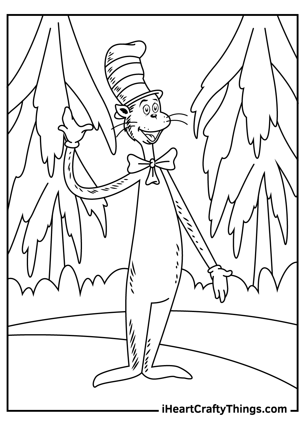 dr. seuss coloring pages for preschool