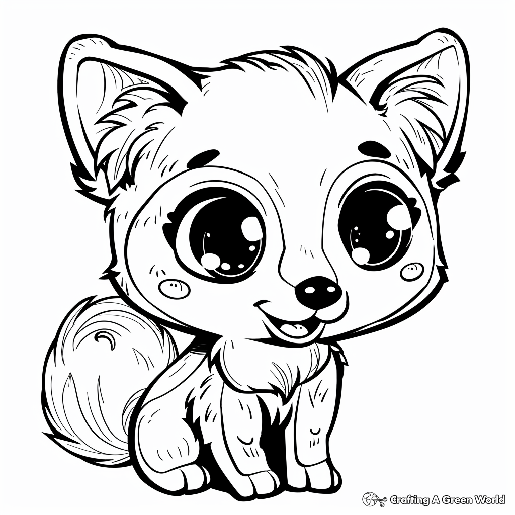 Chibi Coloring Pages Free Printable 
