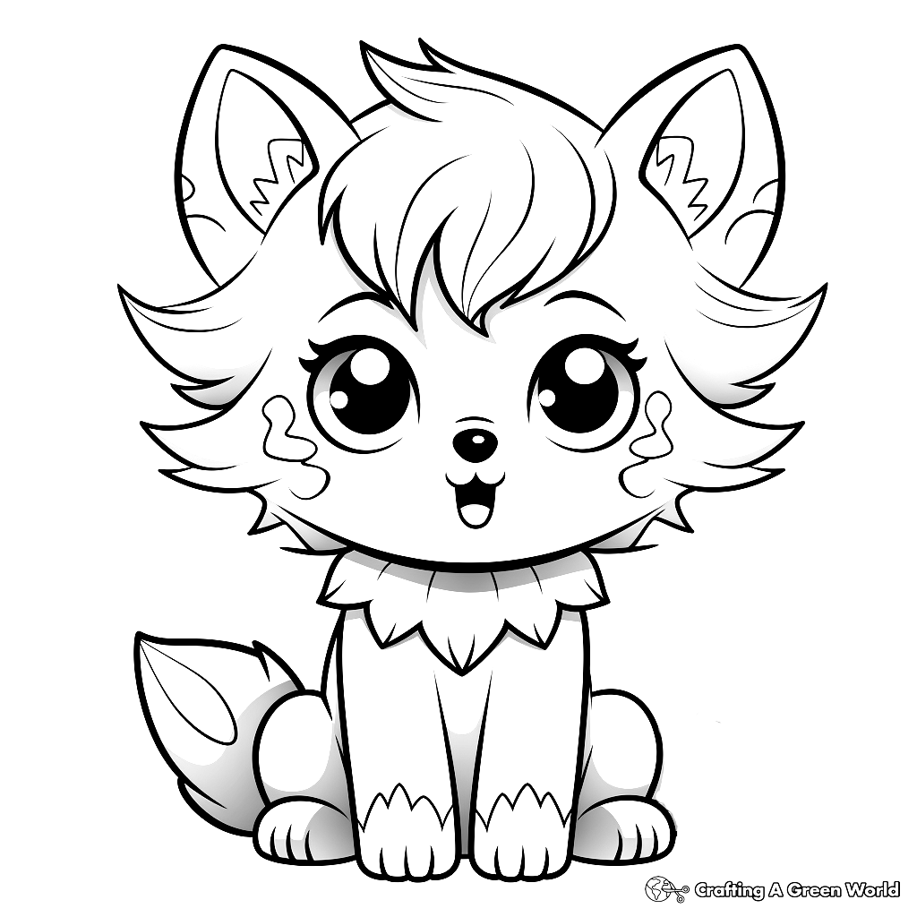 coloring pages of wolves