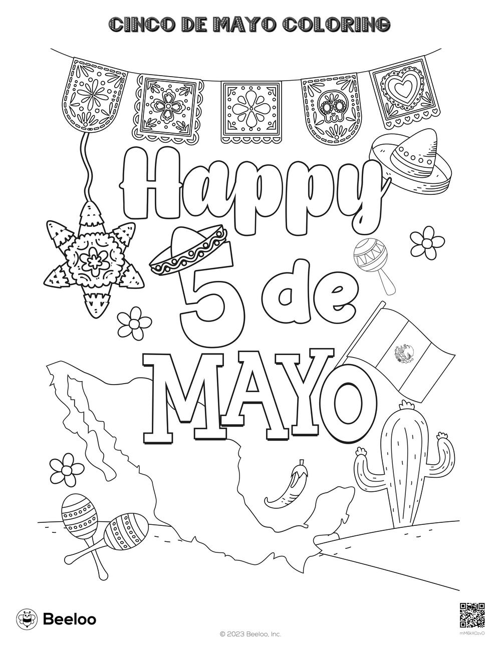 cinco de mayo coloring pages