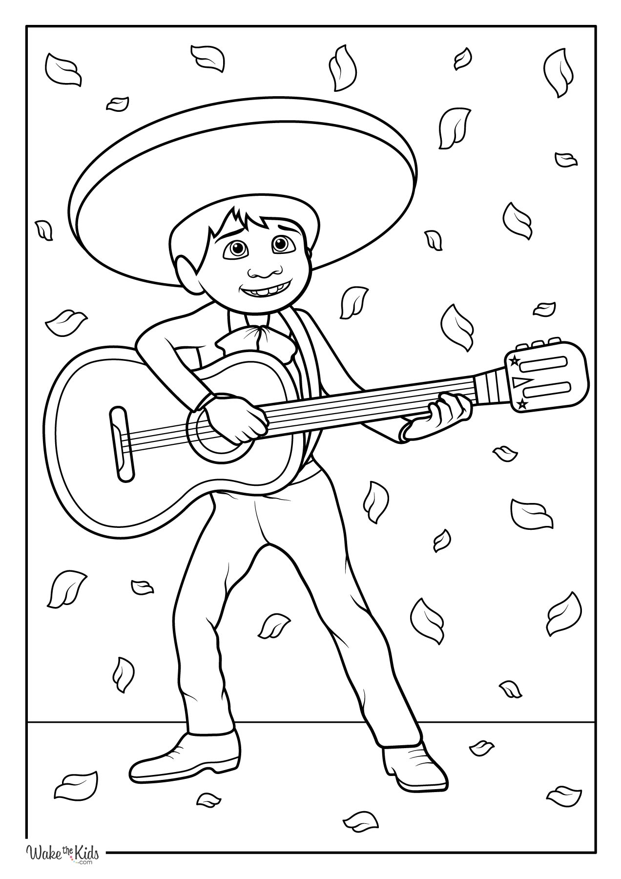 Coco Coloring Pages Free Printable PDFs WakeTheKids
