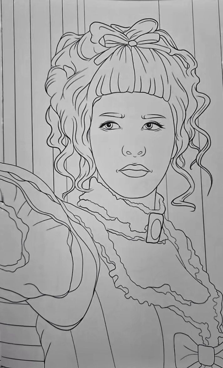 melanie martinez coloring pages