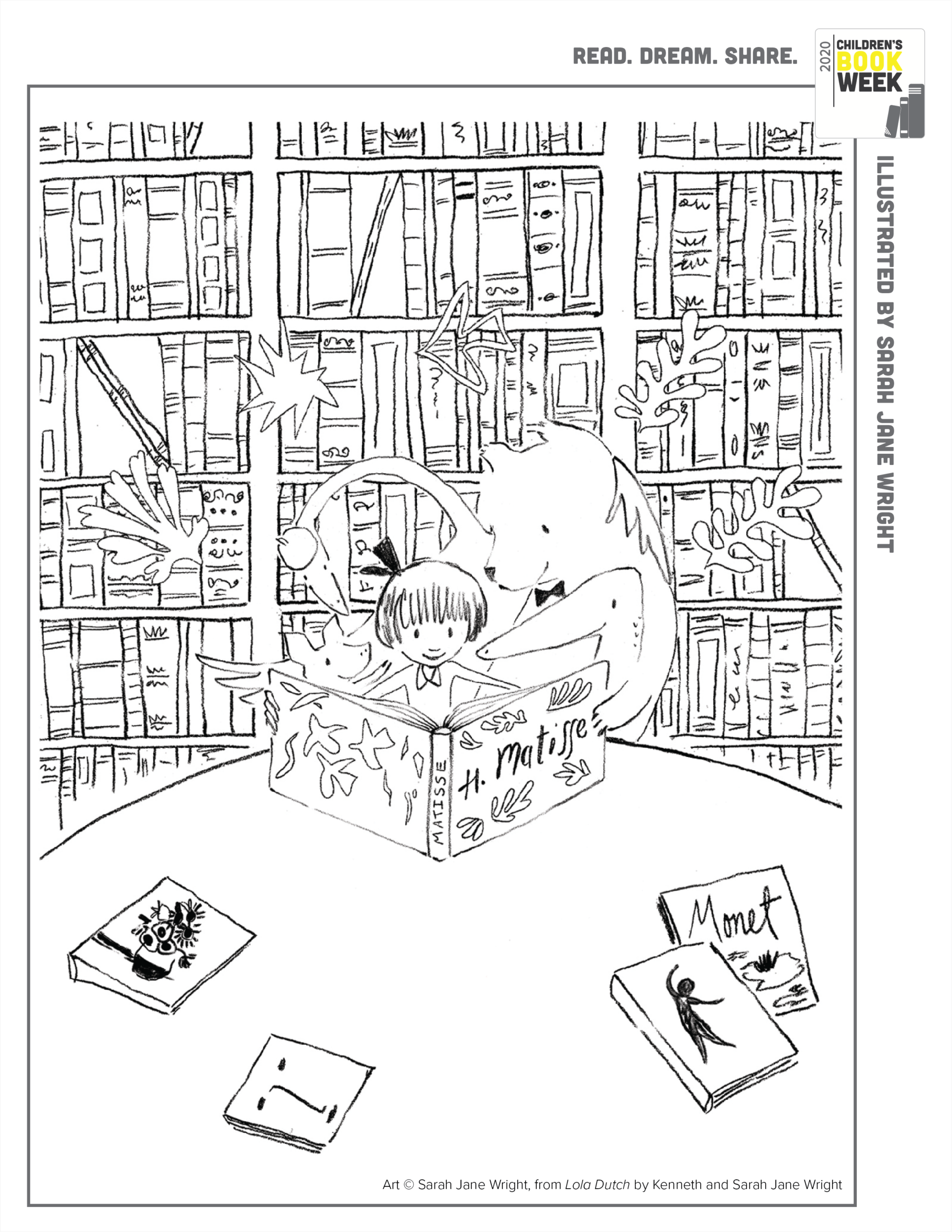 Coloring Book Pages Every Child A Reader