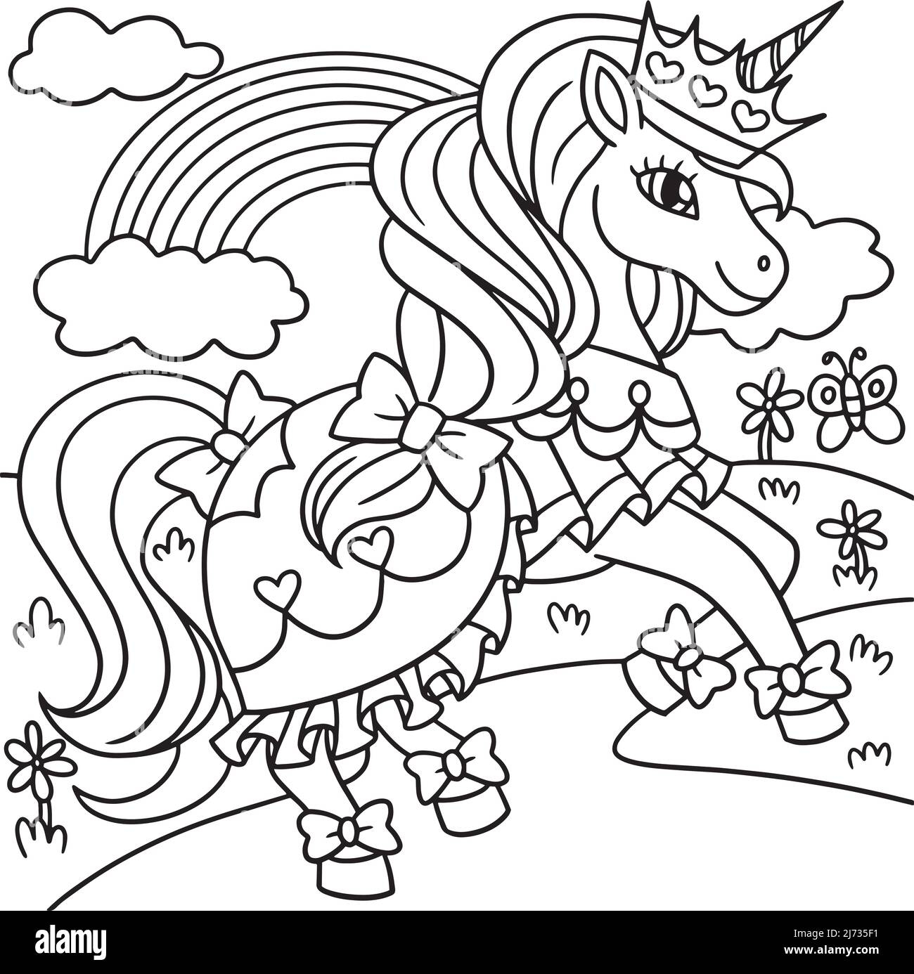 coloring pages of unicorns