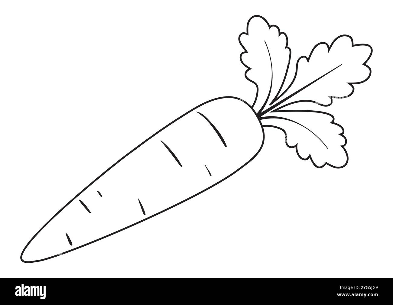 Coloring Pages Of Carrot Cut Out Stock Images Pictures Alamy