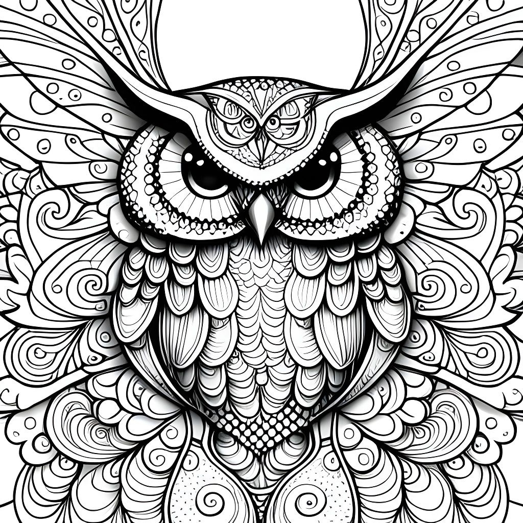 Craft Your Unique Coloring Book With AI NightCafe