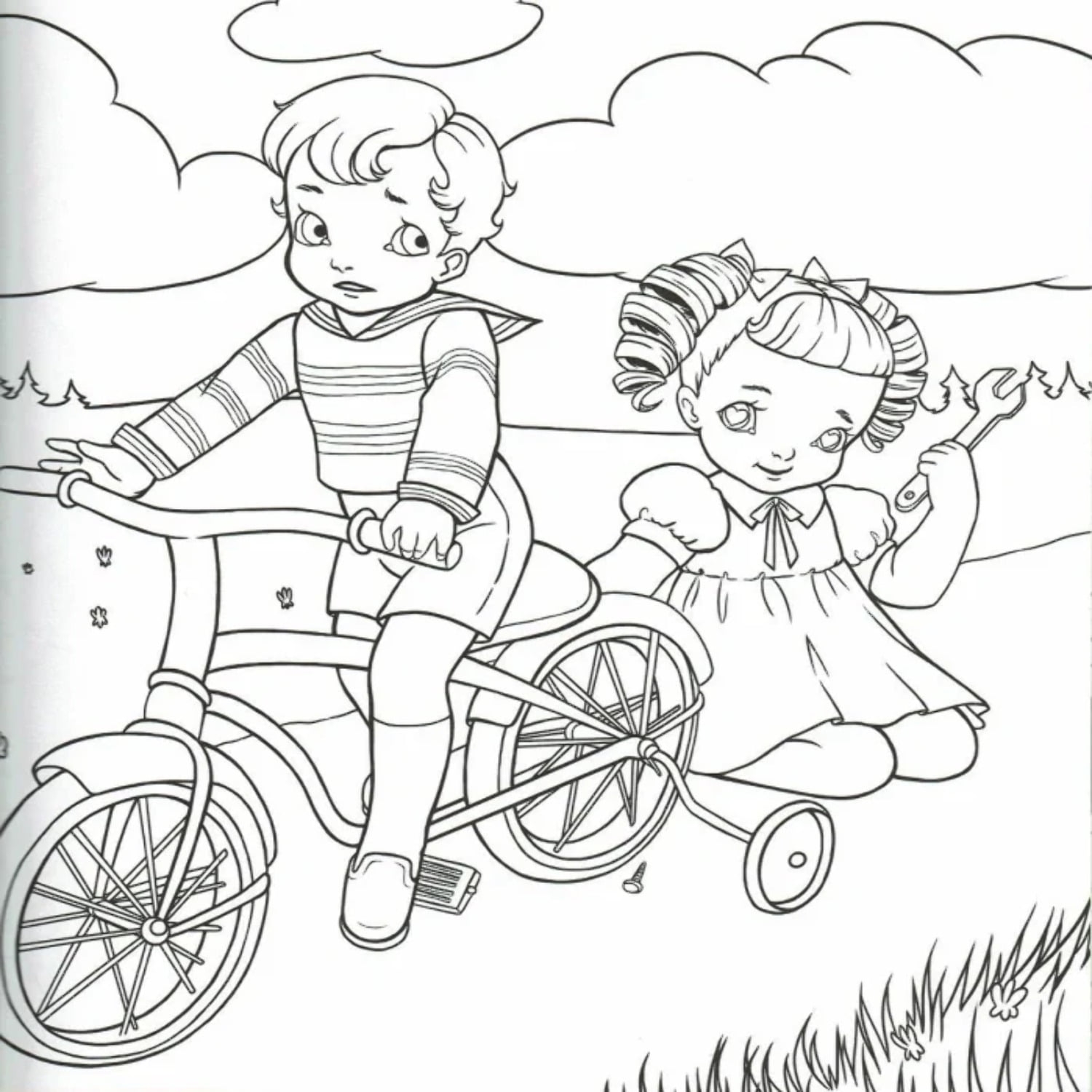 Cry Baby Coloring Book Creative Paperback For All Dominican Republic Ubuy