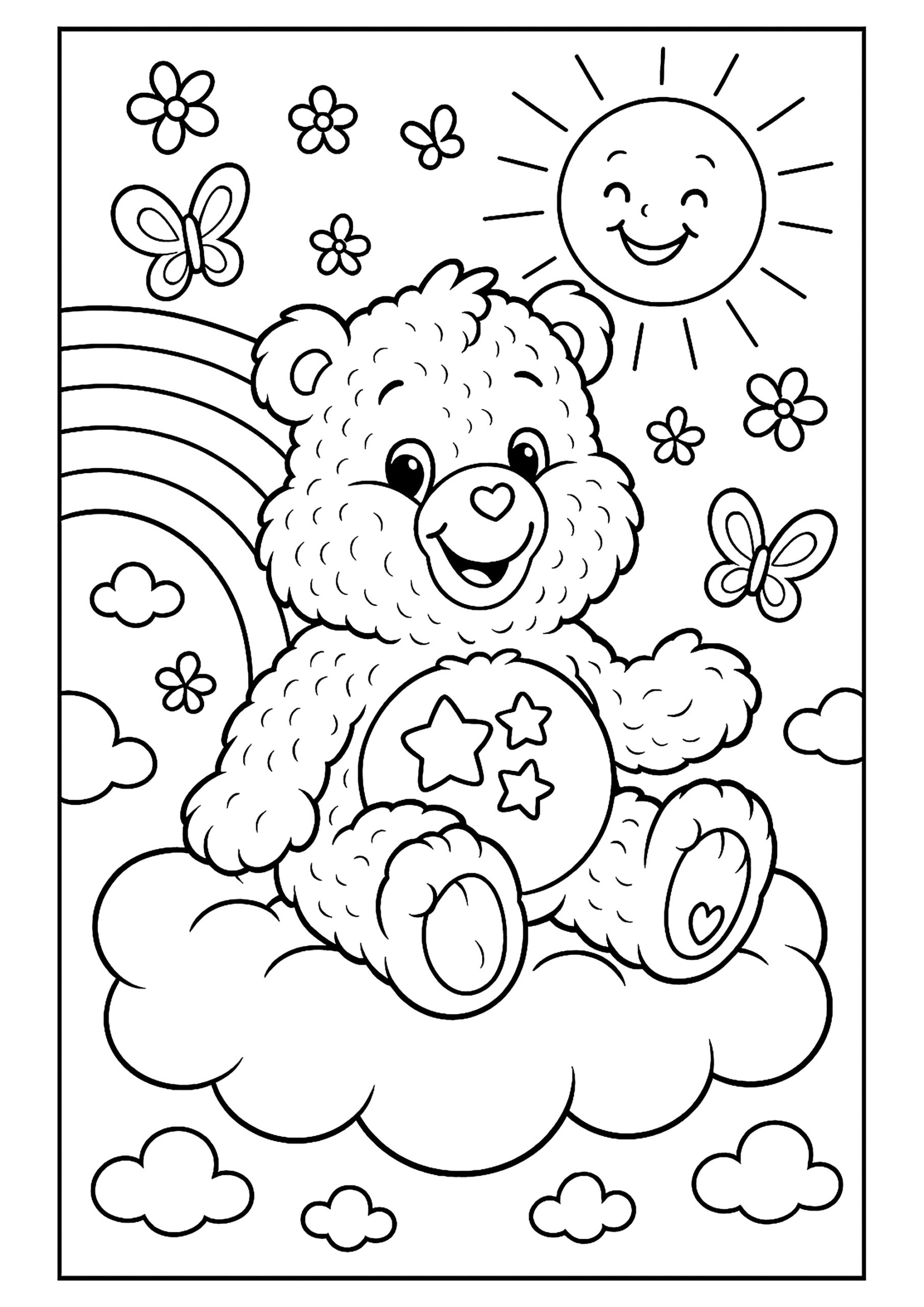 bear coloring pages