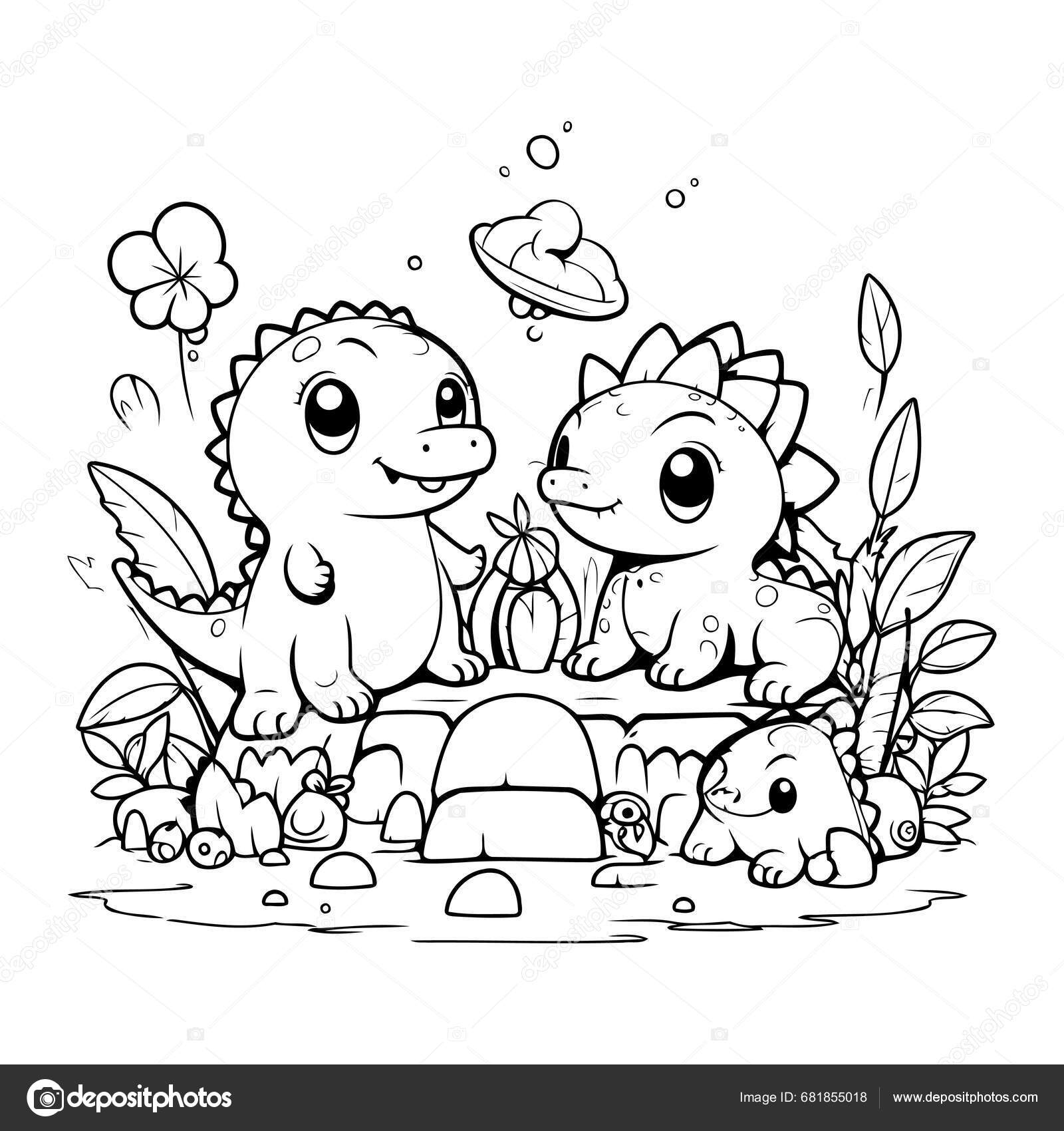 coloring pages dinosaurs