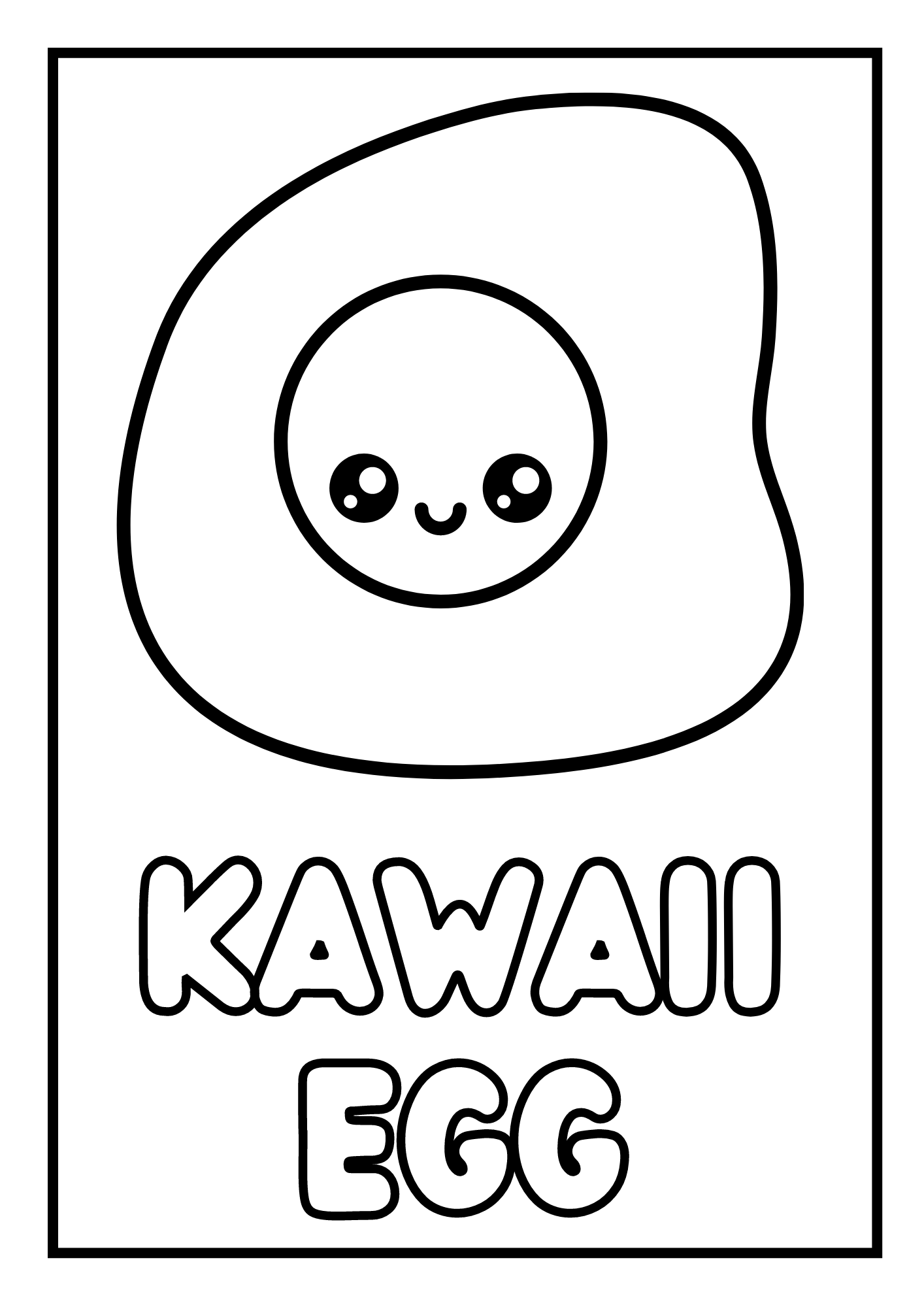 Cute Kawaii Food Coloring Pages For Kids Made By Teachers