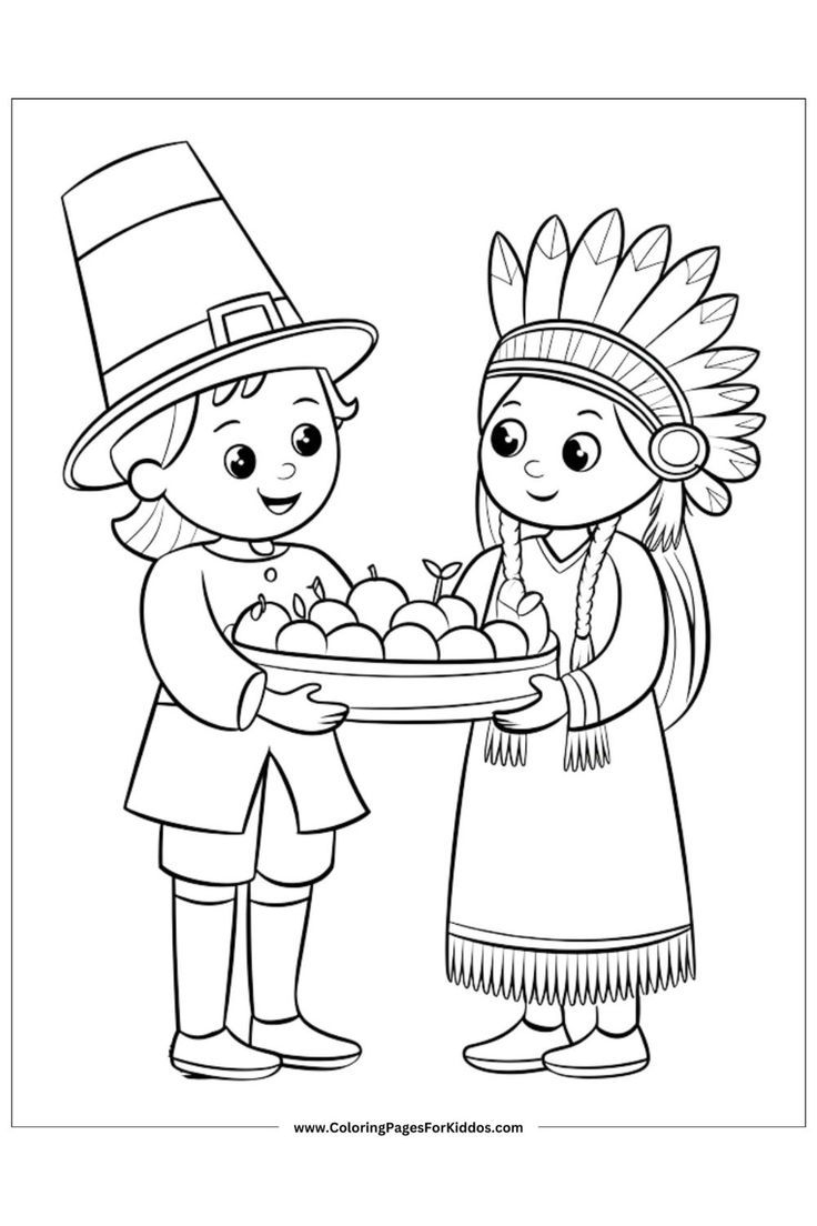 Cute November Coloring Pages For Kids Printable Fun