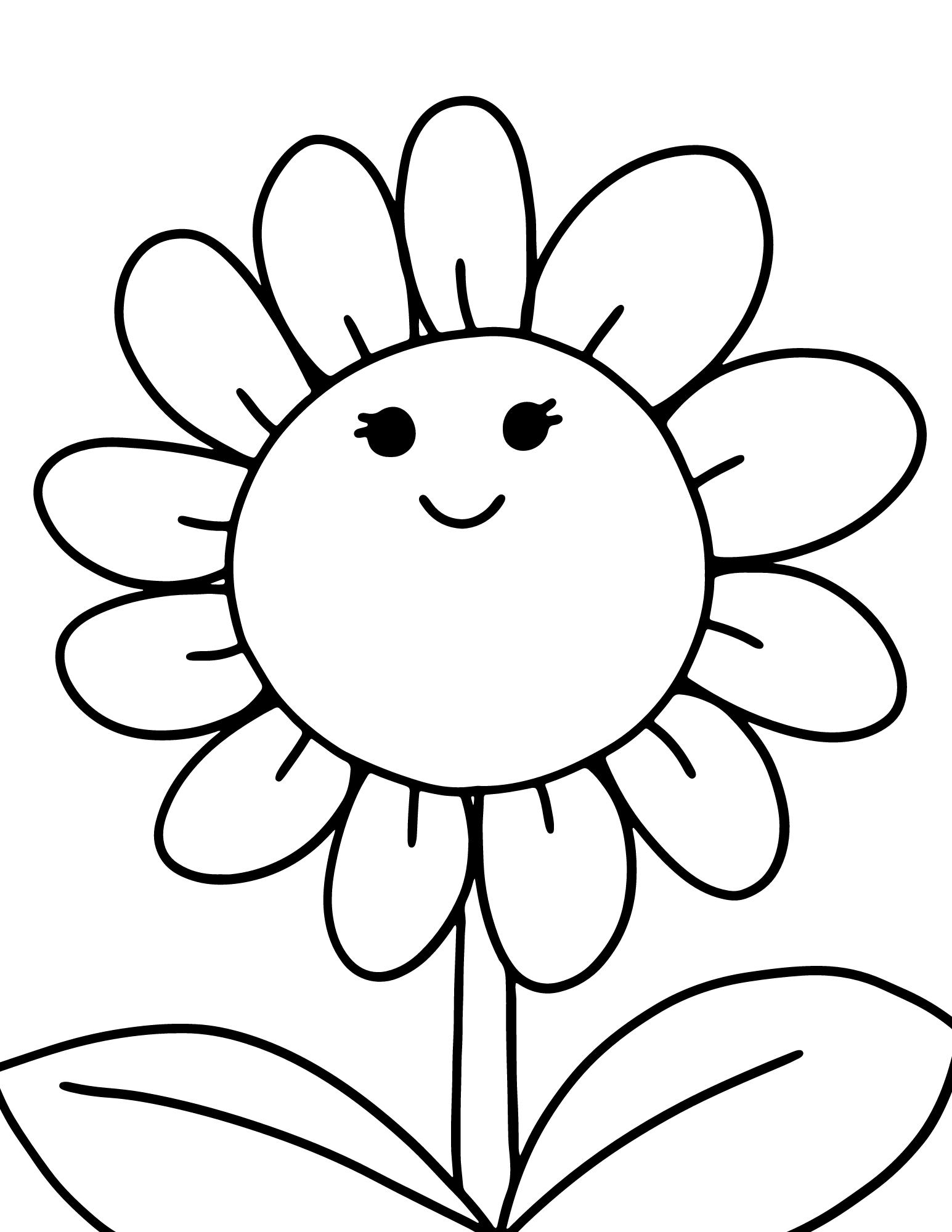 Cute Spring Coloring Pages For Kids And Adults