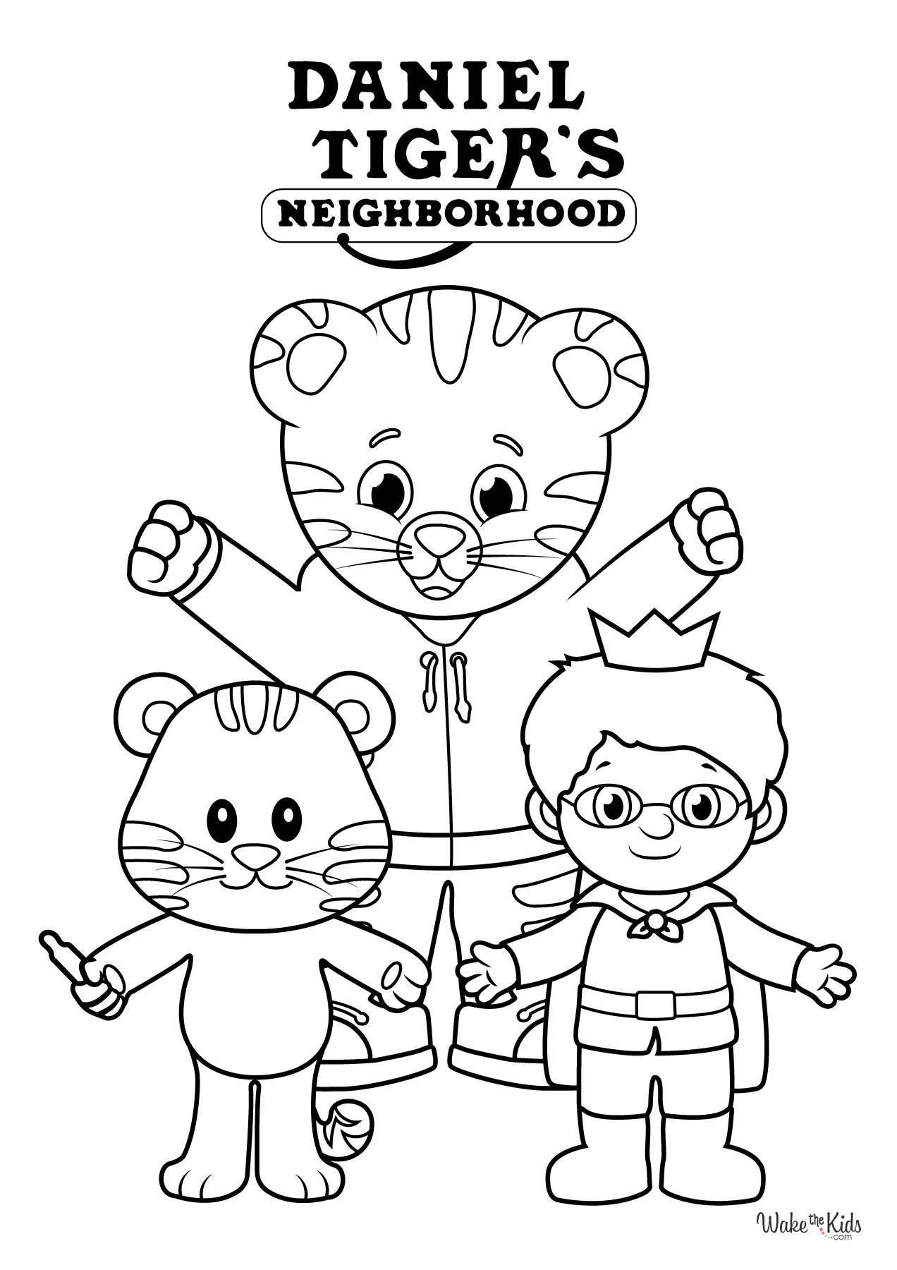 daniel tiger coloring pages