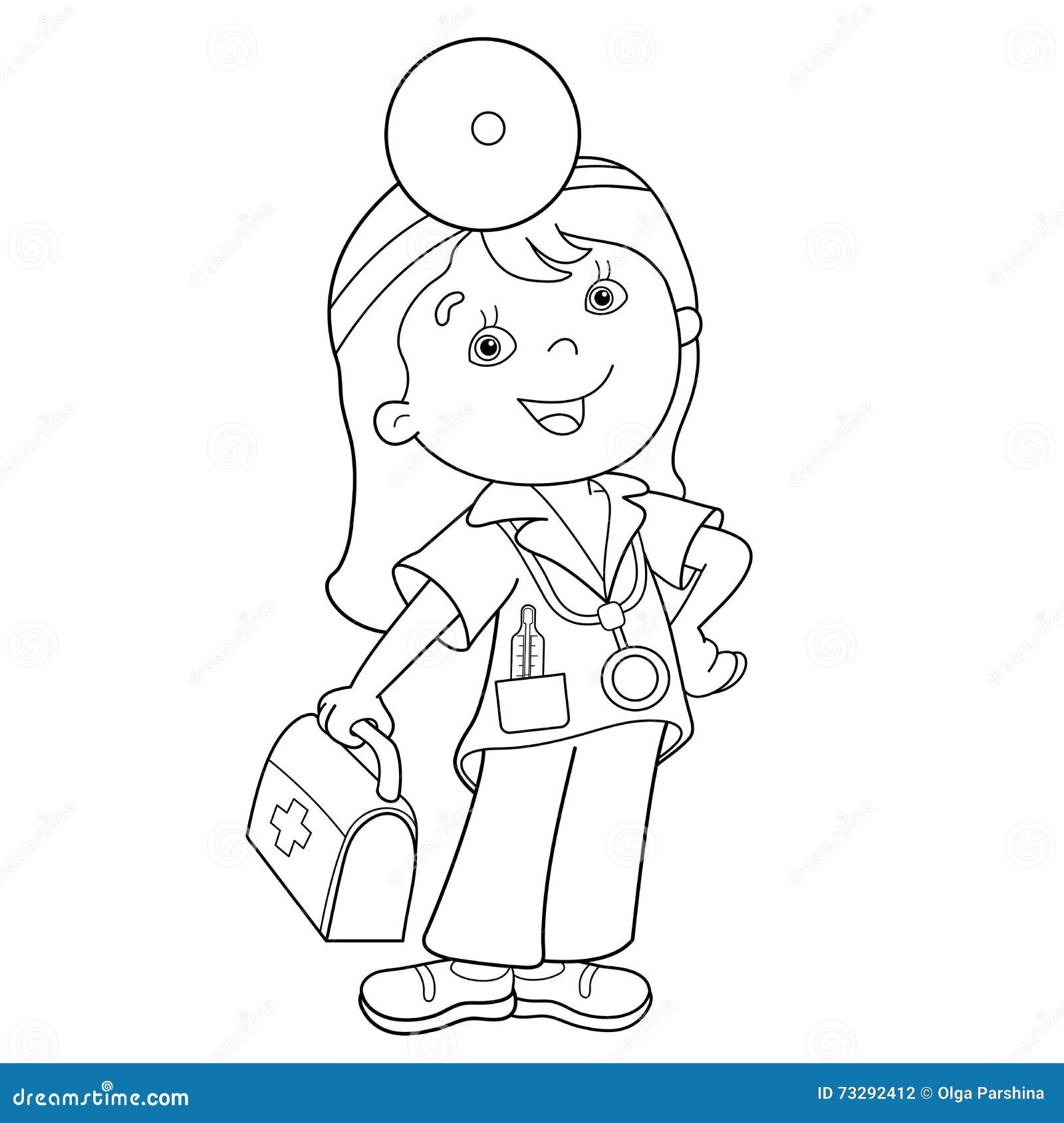 Doctor Coloring Page Stock Illustrations 996 Doctor Coloring Page Stock Illustrations Vectors Clipart Dreamstime