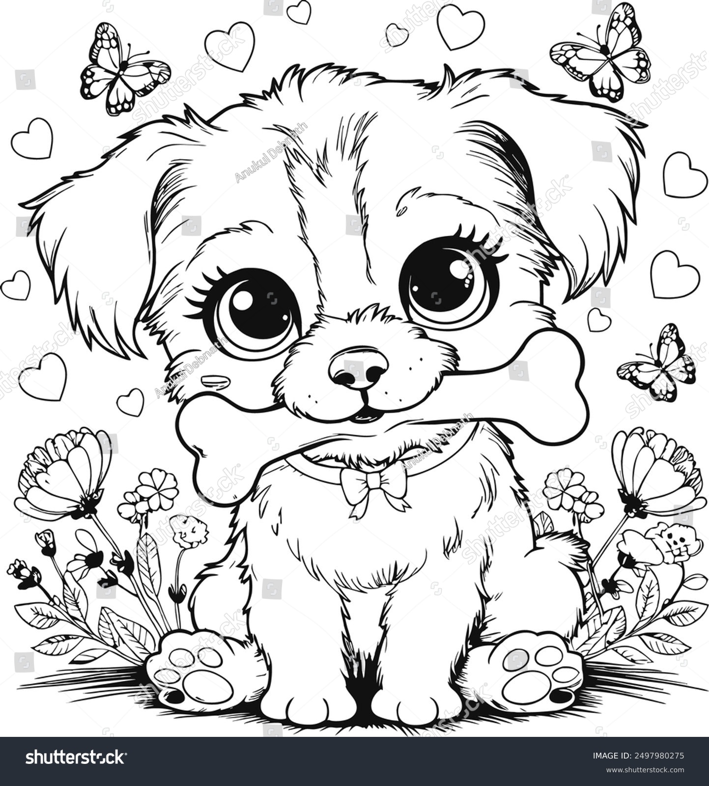 dog coloring pages
