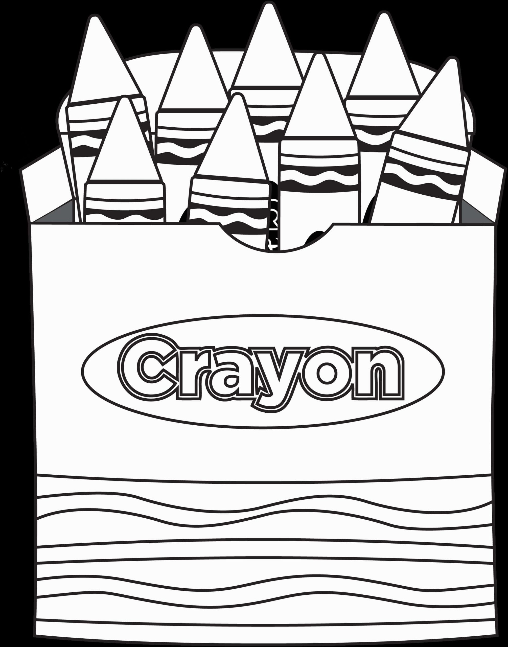 crayon coloring pages