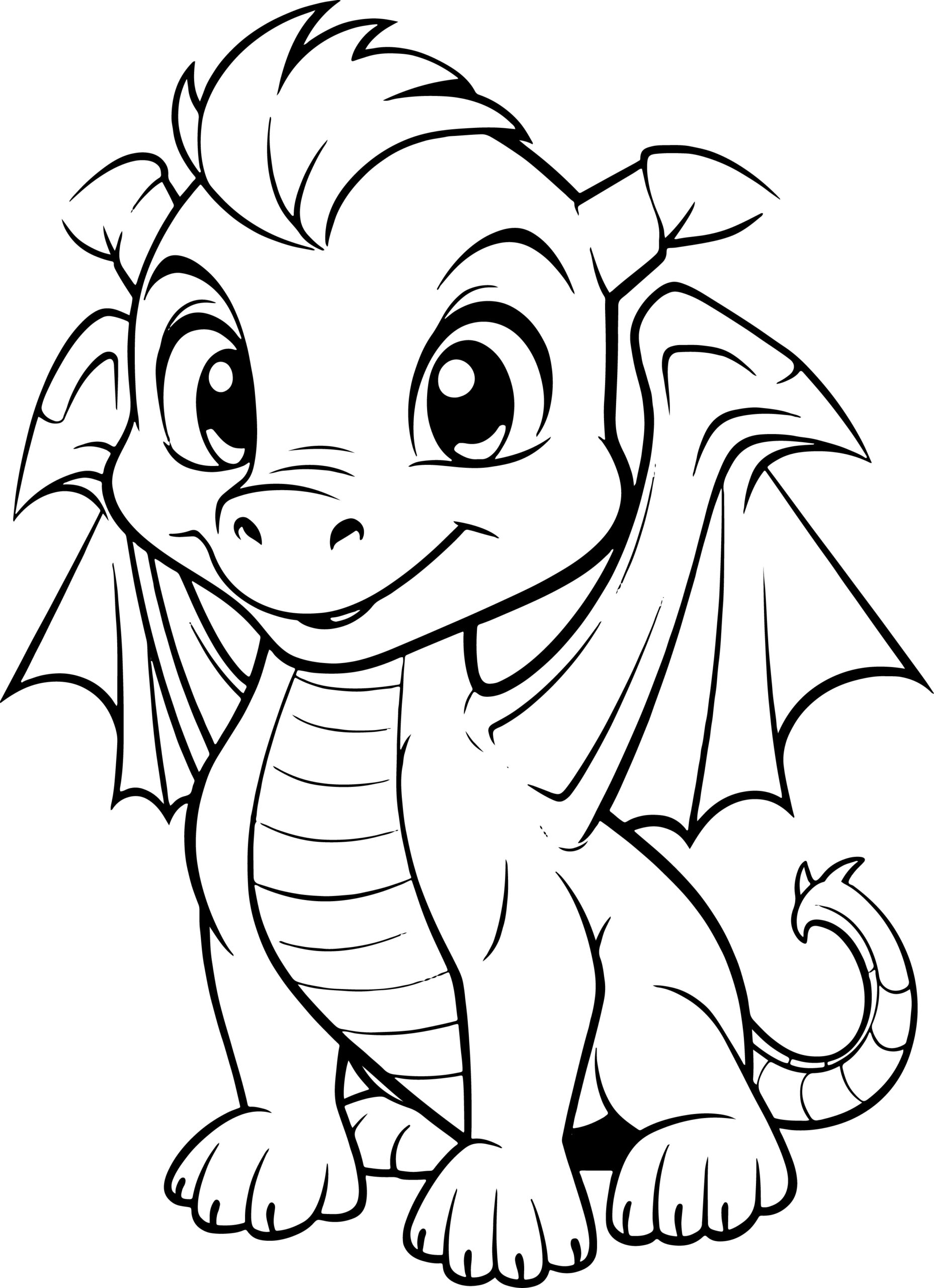 Dragon Coloring Book Super Fun Coloring Pages Of Cute Friendly Dragons Made By Teachers