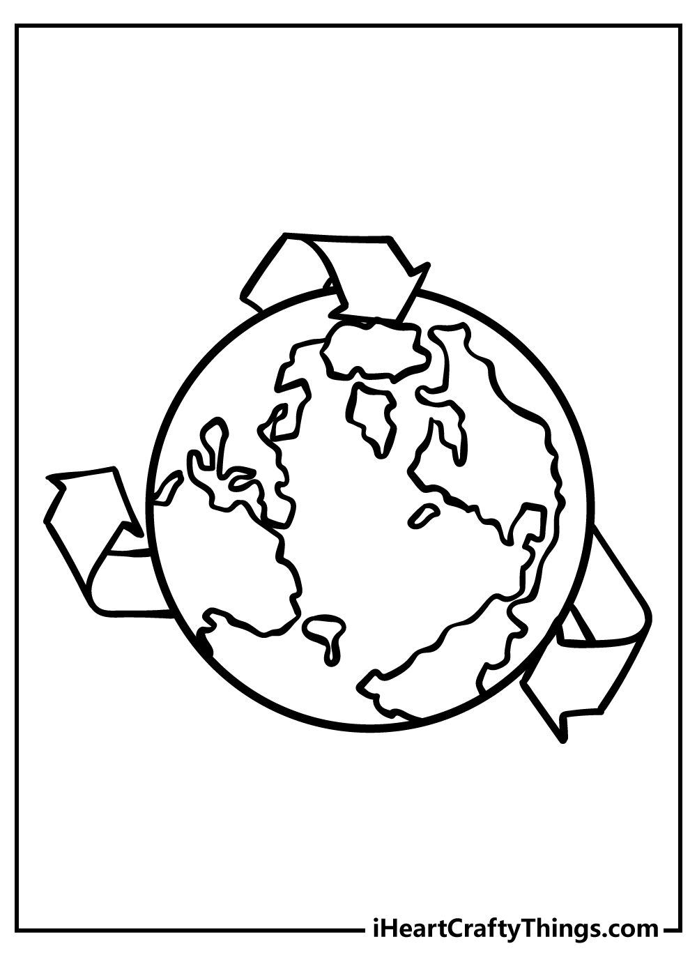 preschool earth coloring pages