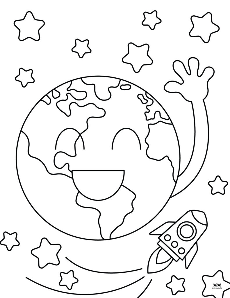 Earth Coloring Pages 25 FREE Pages Printabulls