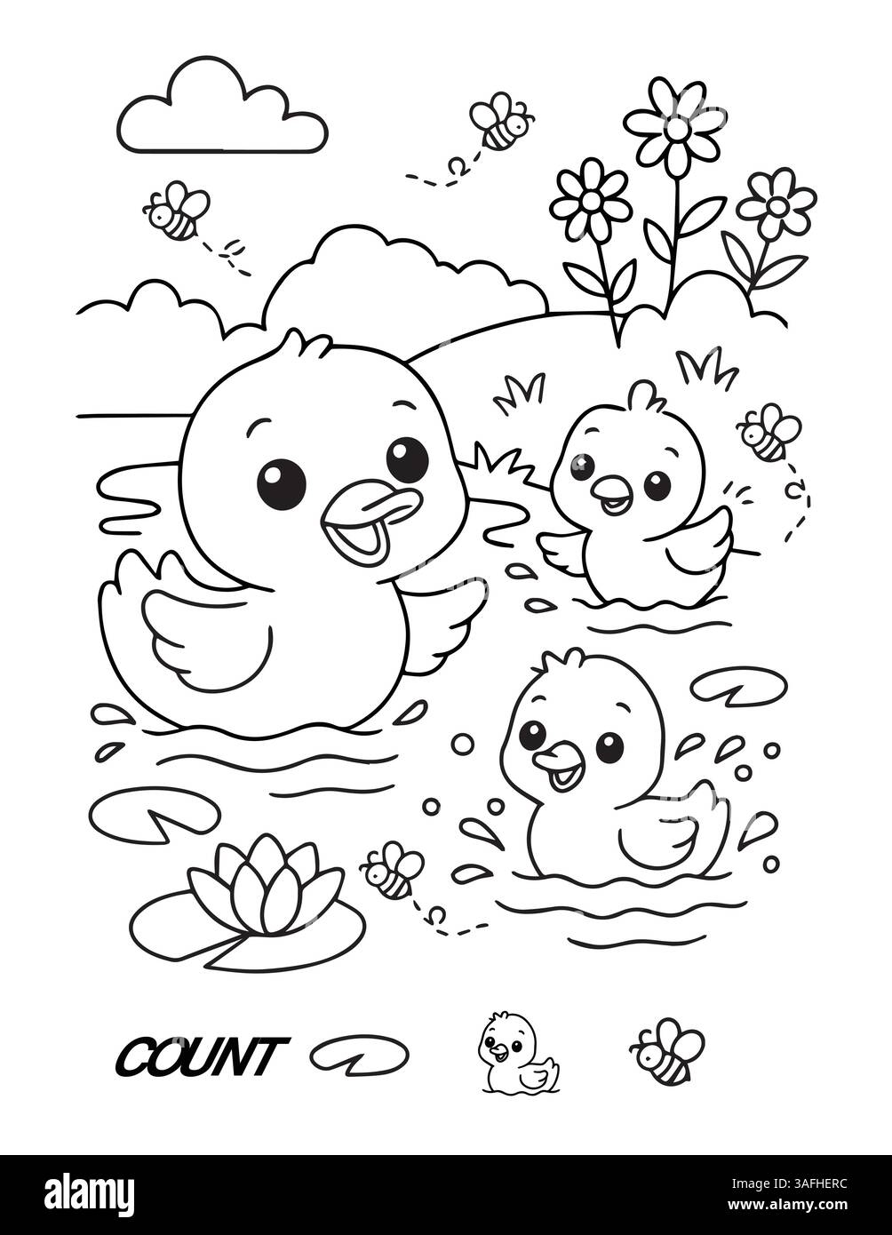 Easter Coloring Sheet Hi res Stock Photography And Images Page 2 Alamy