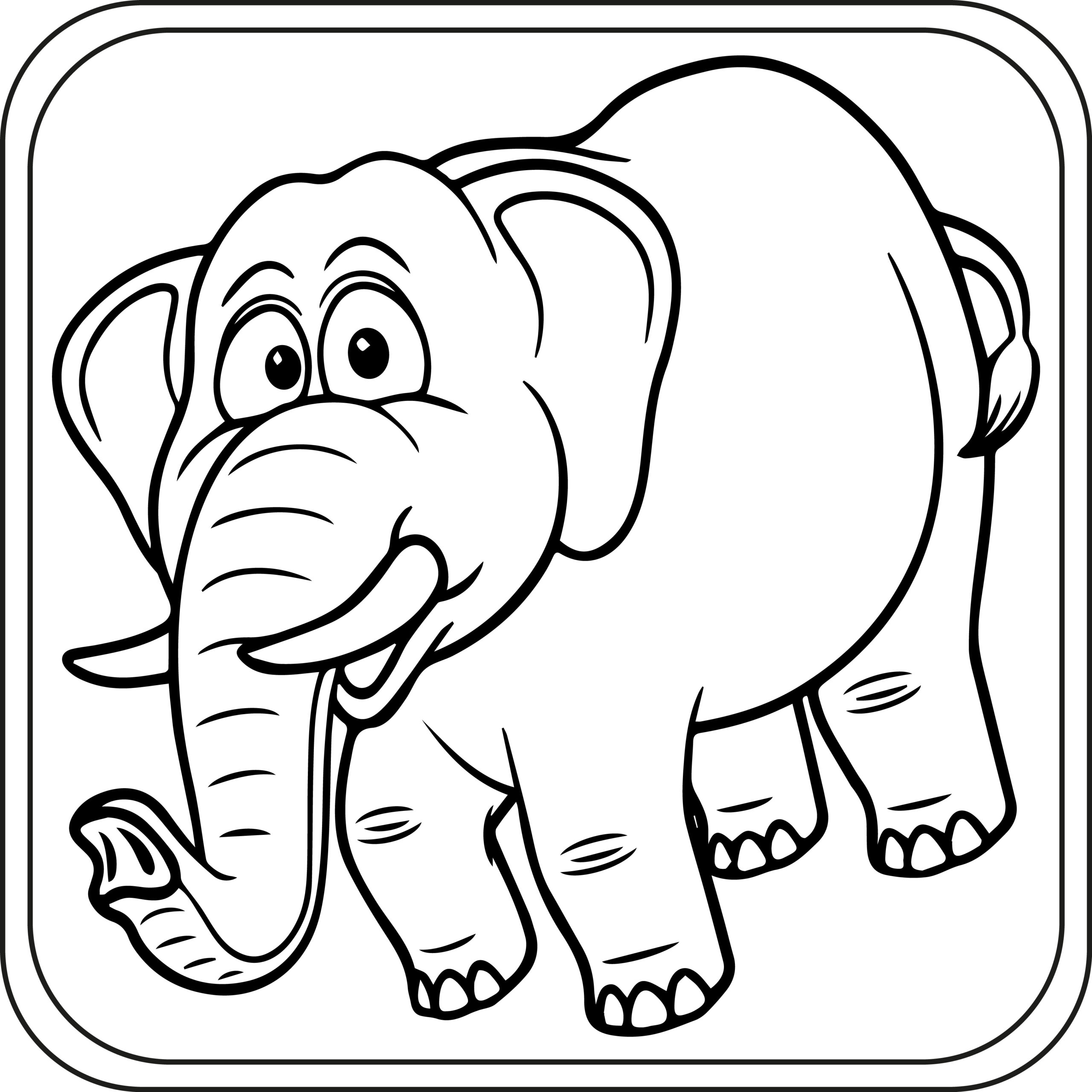 Elephant Coloring Pages Preschool Kindergarten First Grade Made By Teachers