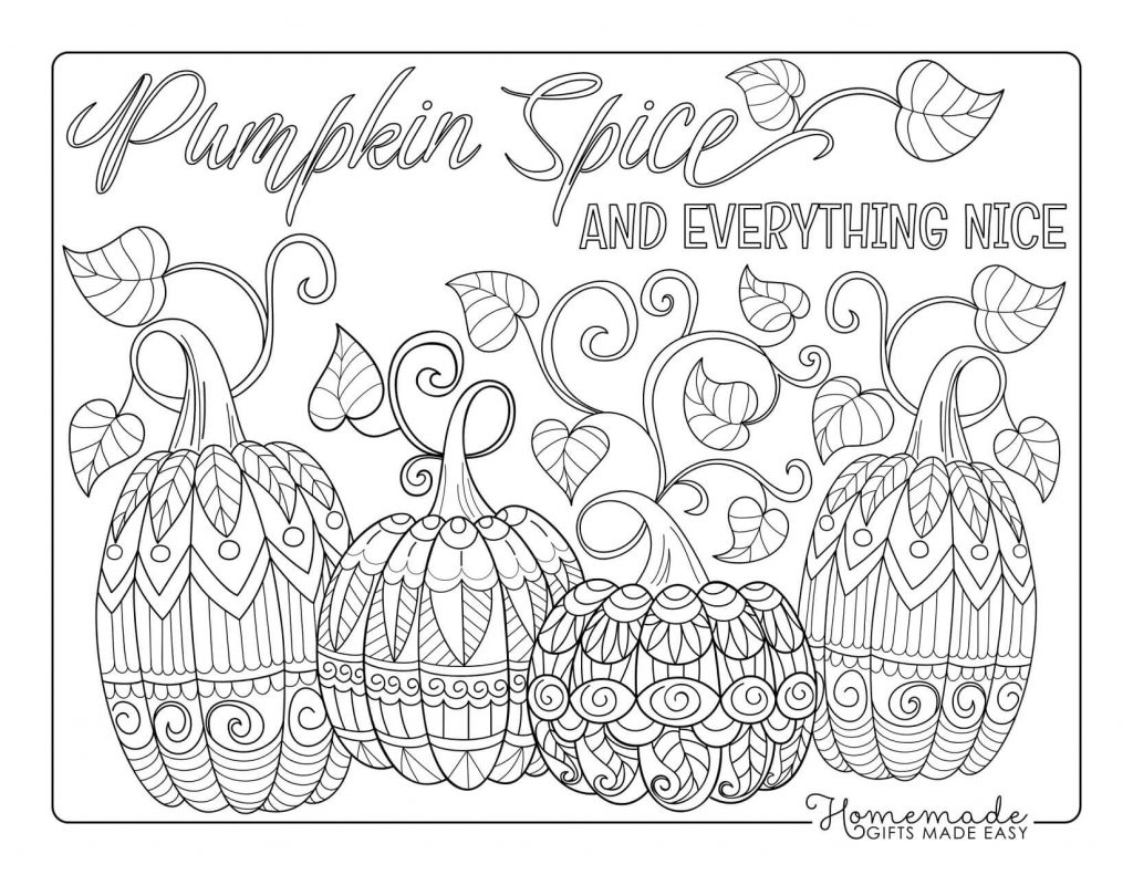 Fall Coloring Pages For Kids Adults 2023 Paper Mill Blog