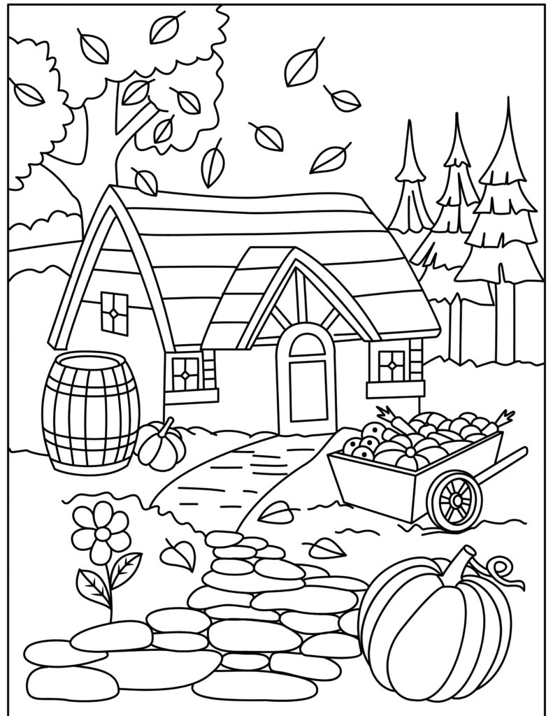 Fantastic Fall Coloring Pages For Kids Happy Toddler Playtime