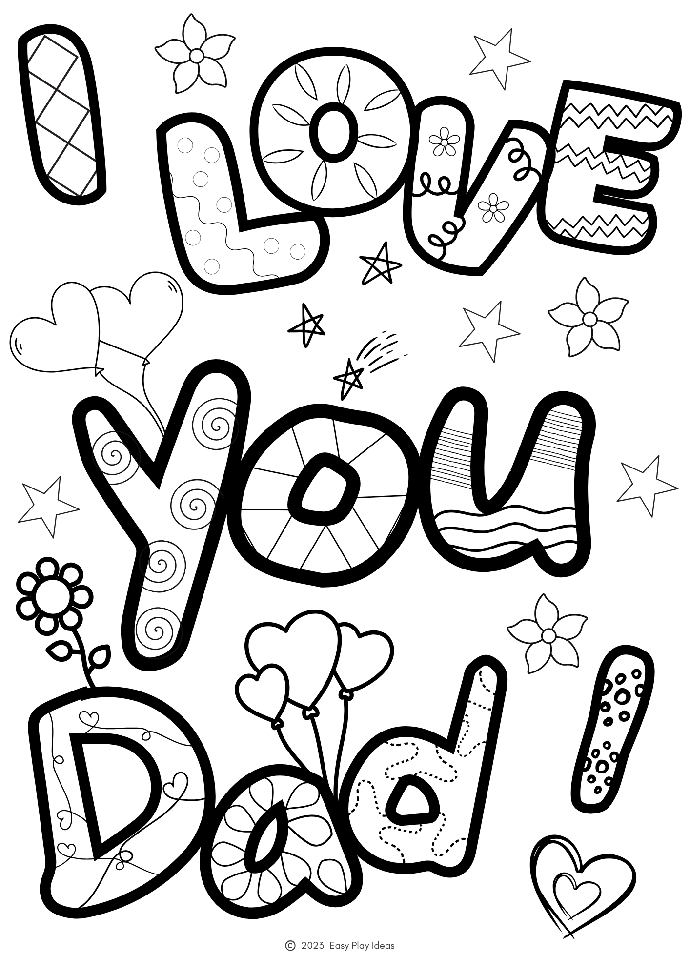Father s Day Cards Colouring Create Personalised Father s Day Gifts