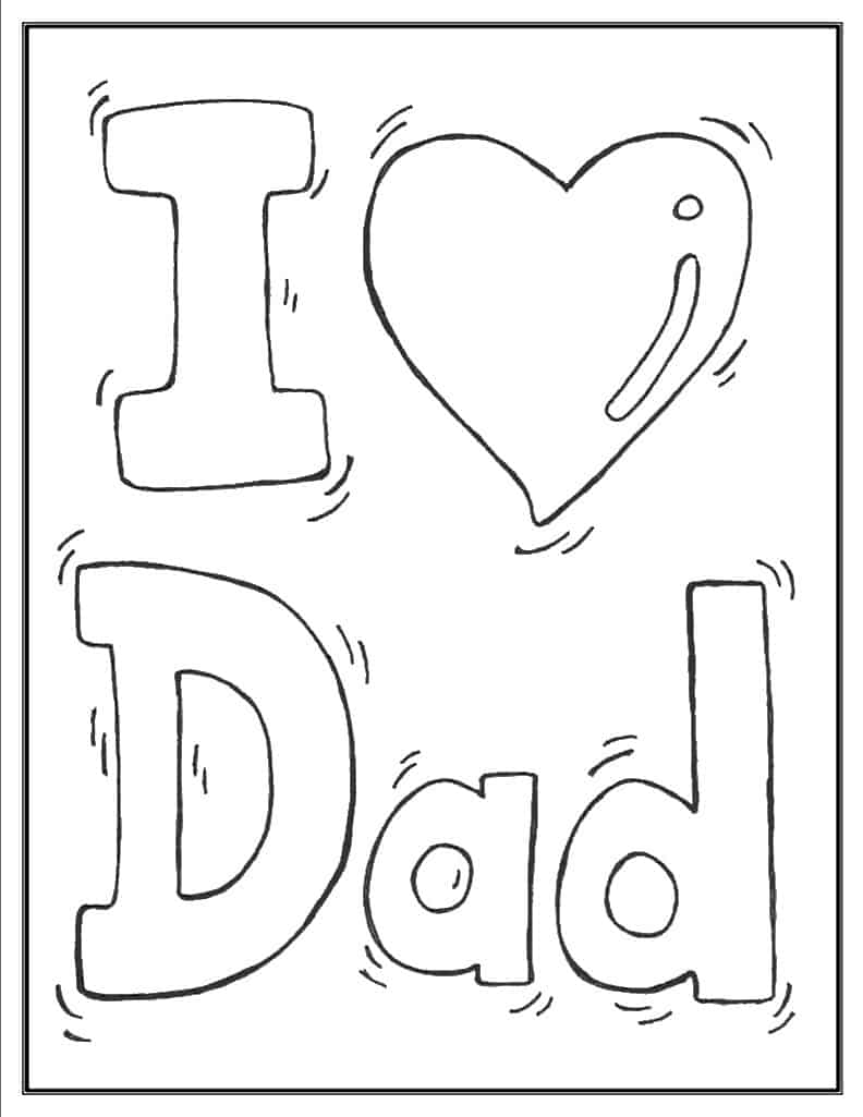 Father s Day Coloring Pages 100 Free Easy Print PDF