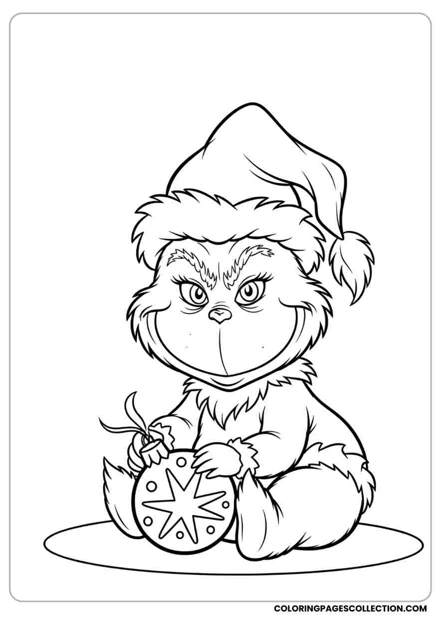 grinch coloring pages
