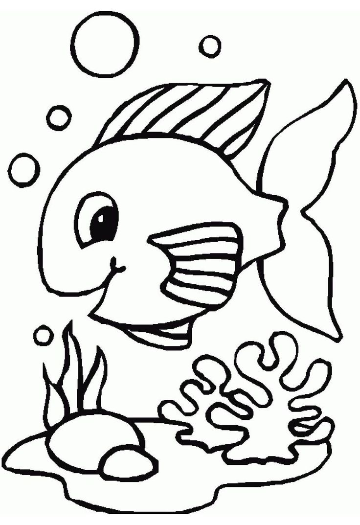 Fish Coloring Pages 25 Free Printables For Preschoolers