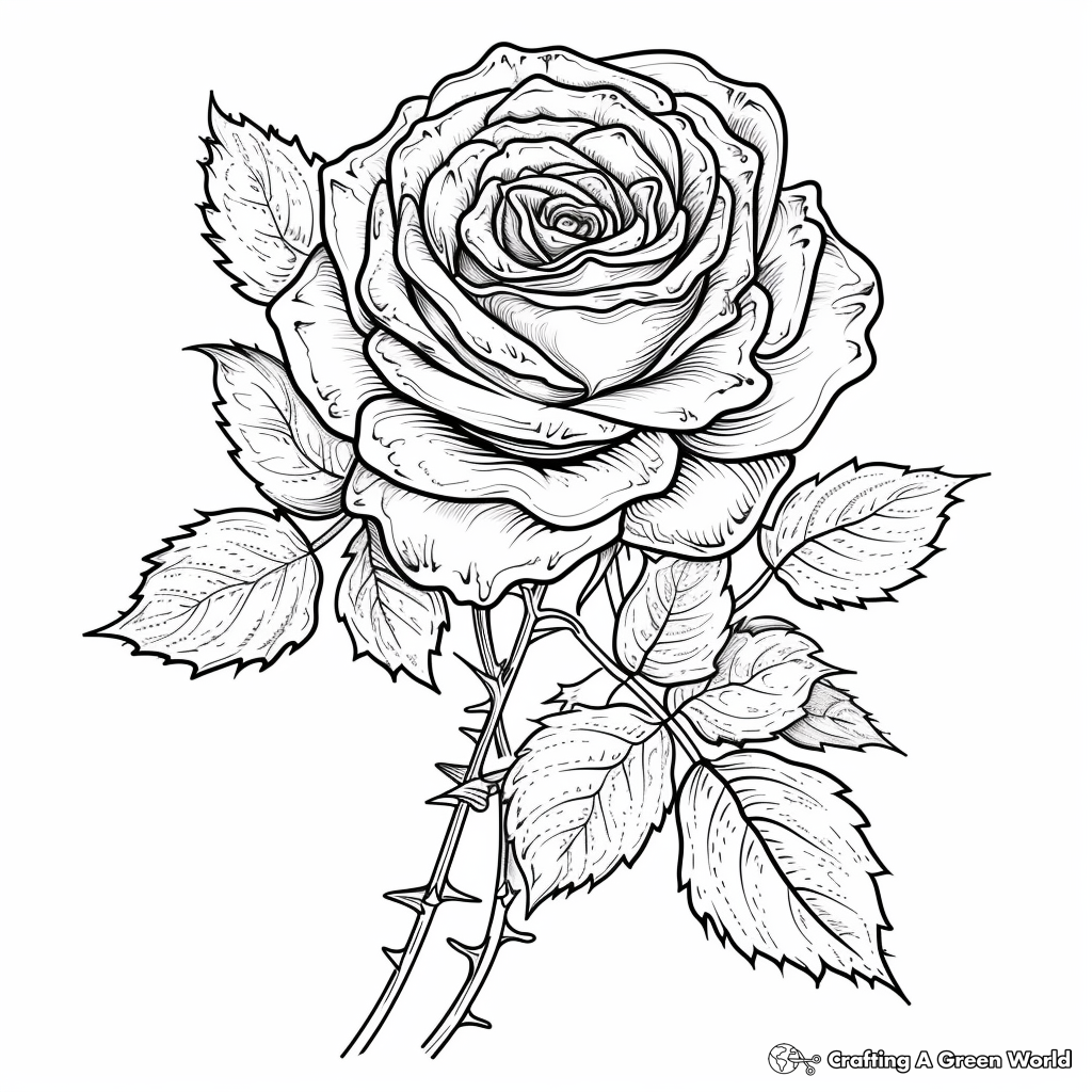 Flower Coloring Pages For Adults Free Printable 