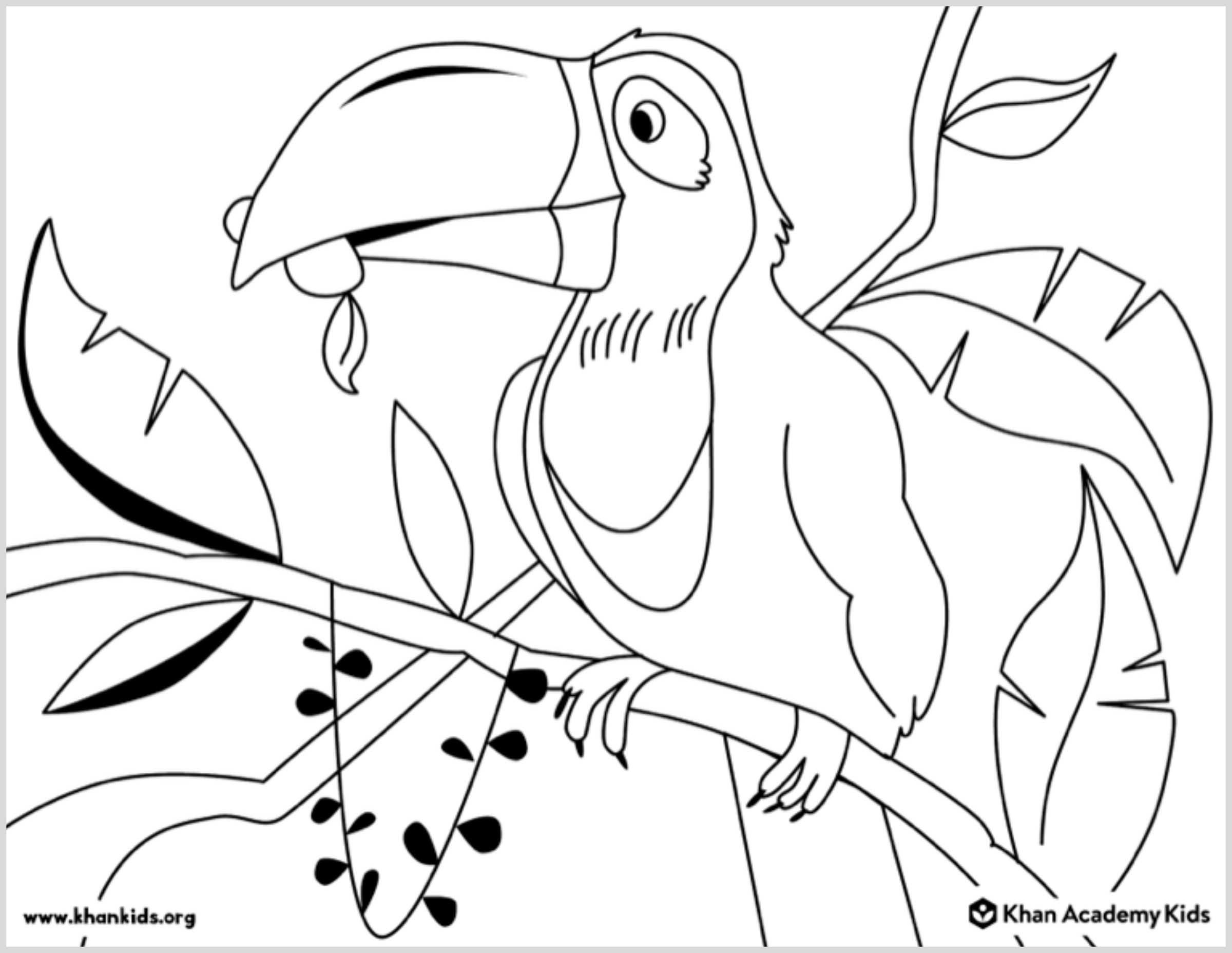 Free Animal Coloring Pages Khan Academy Blog