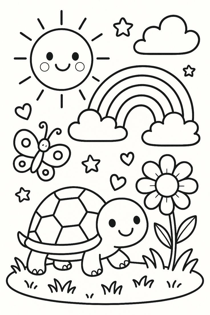 preschool coloring pages printable free