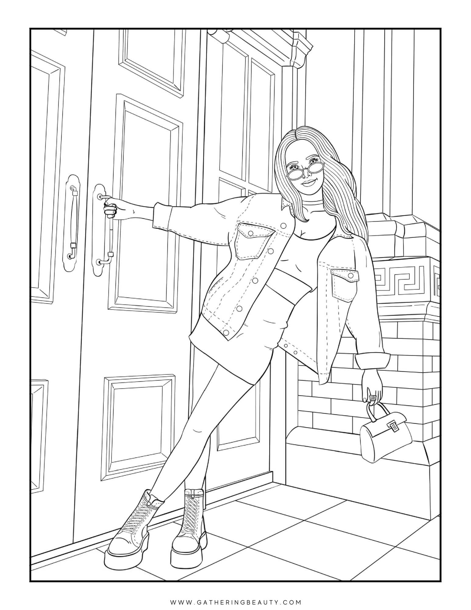 coloring pages of people