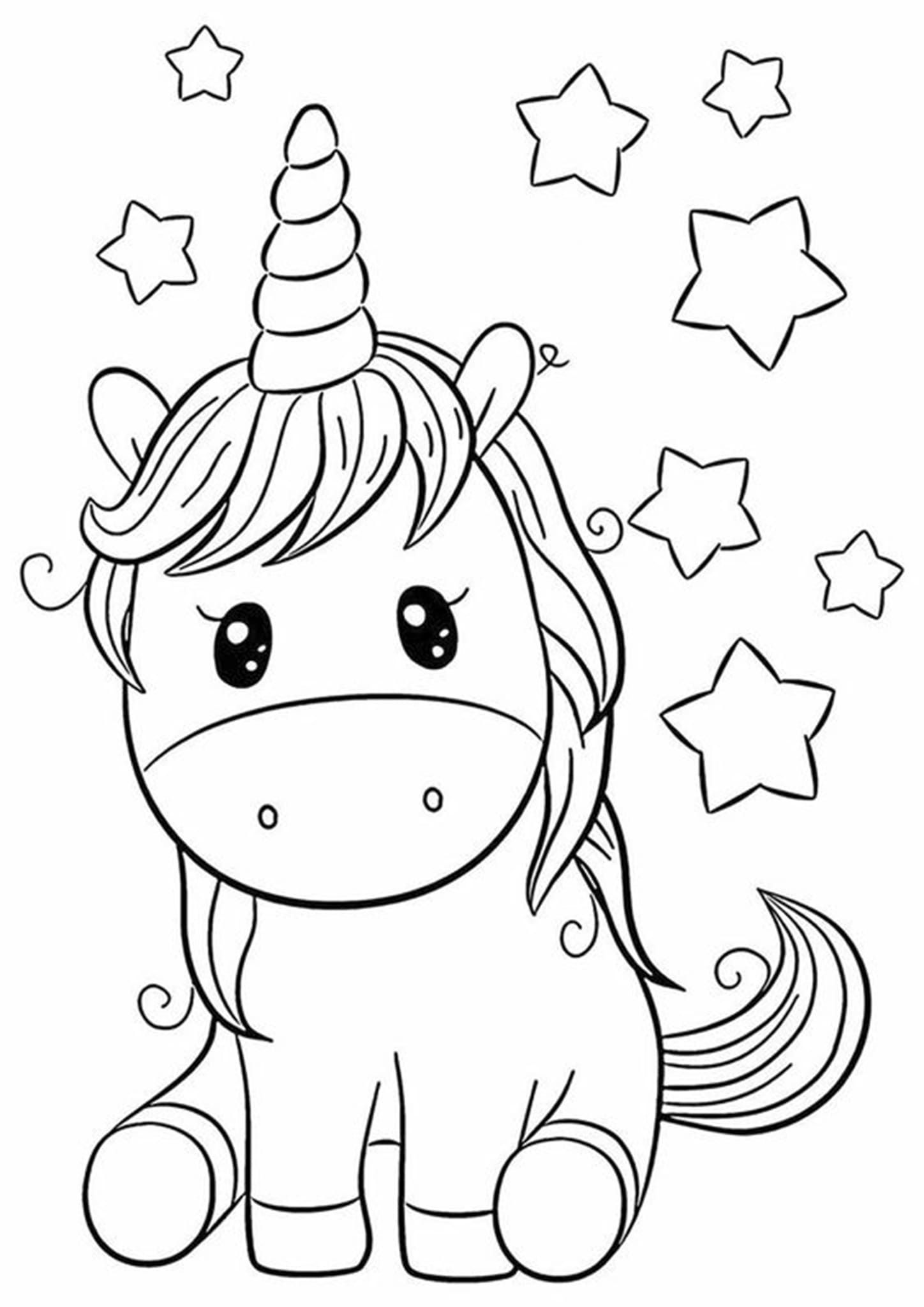 Free Easy To Print Baby Animal Coloring Pages