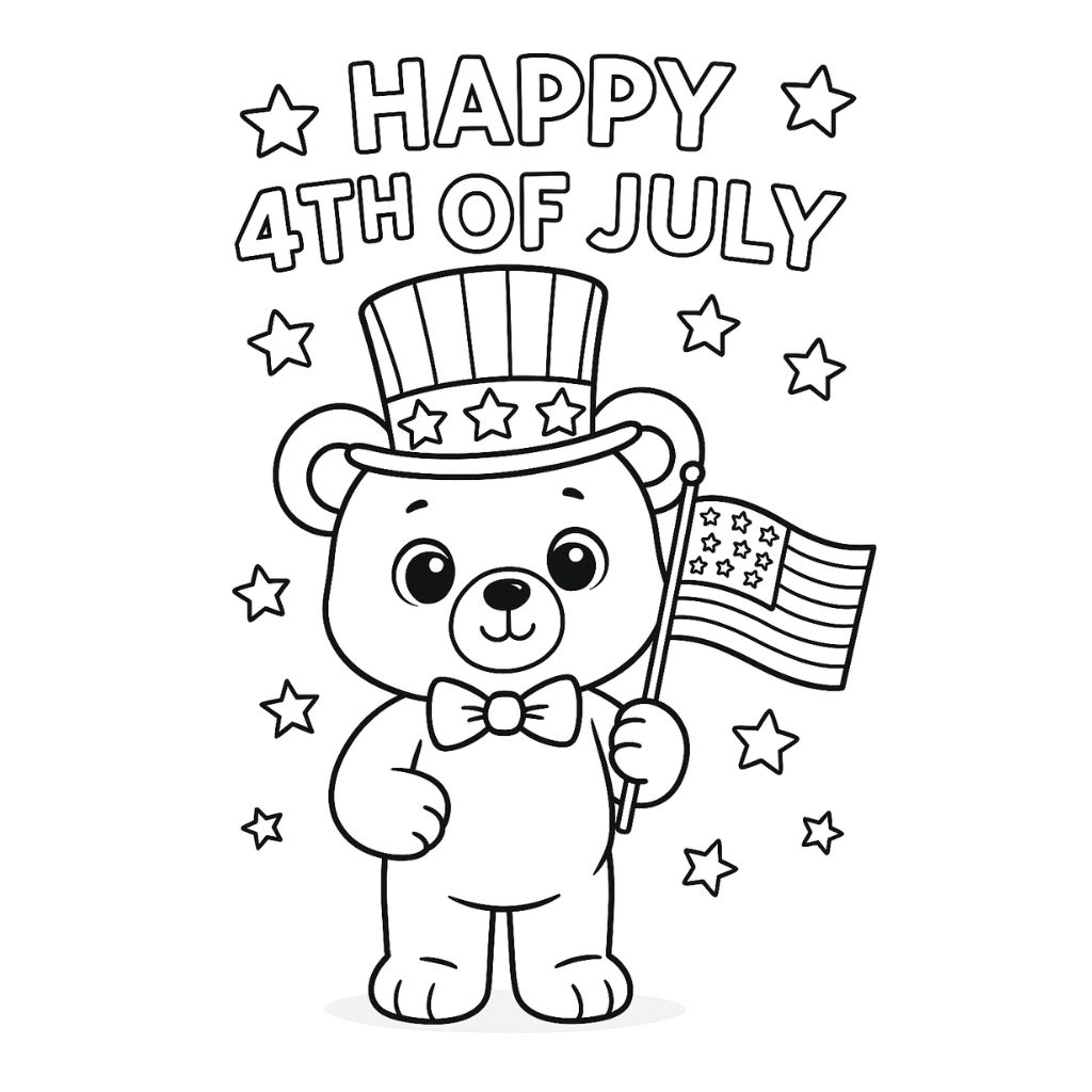 Free Printable 4th Of July Coloring Pages For Kids 15 Full Size Designs 