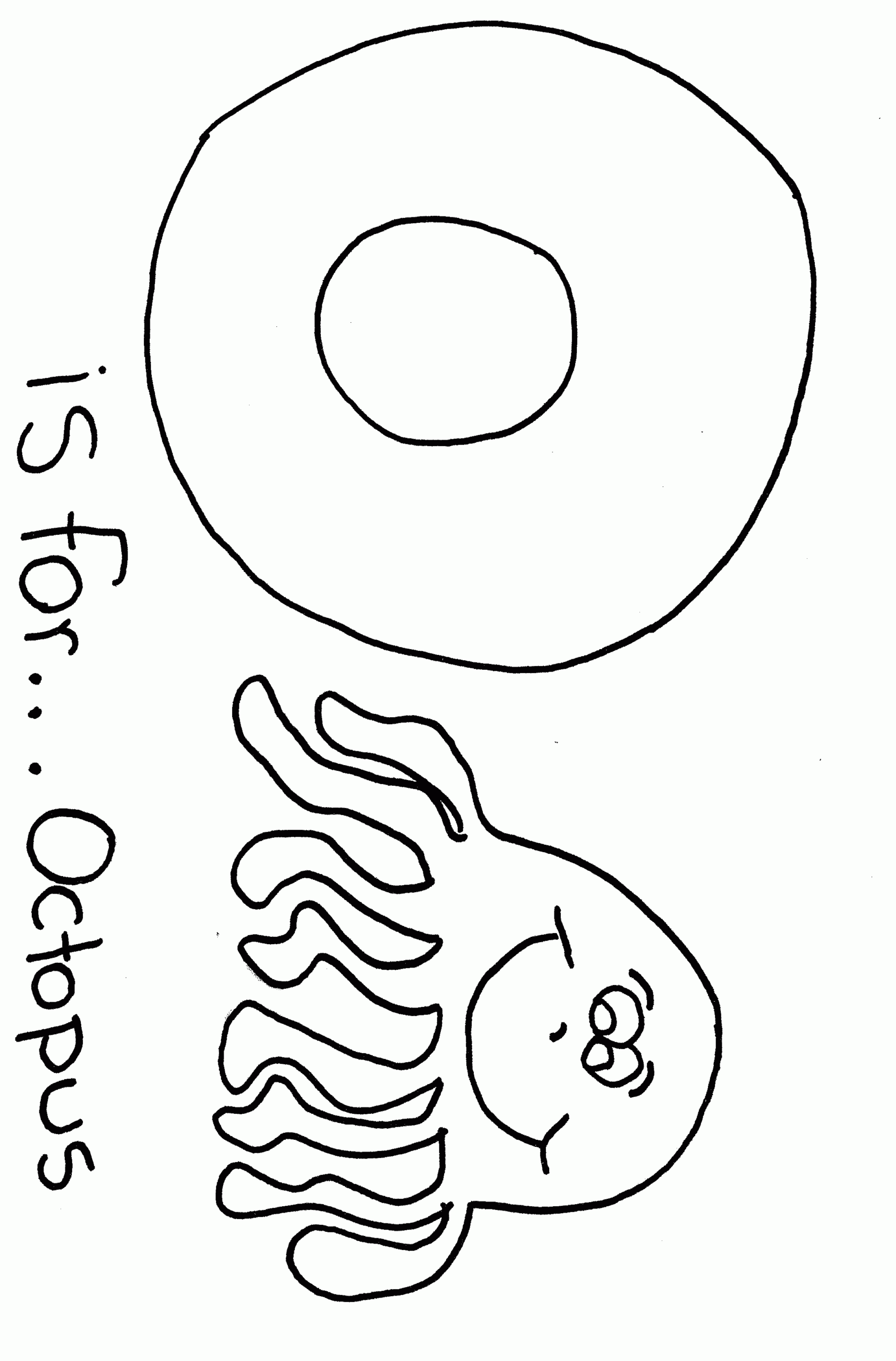 Free Printable Alphabet Coloring Page Letter O