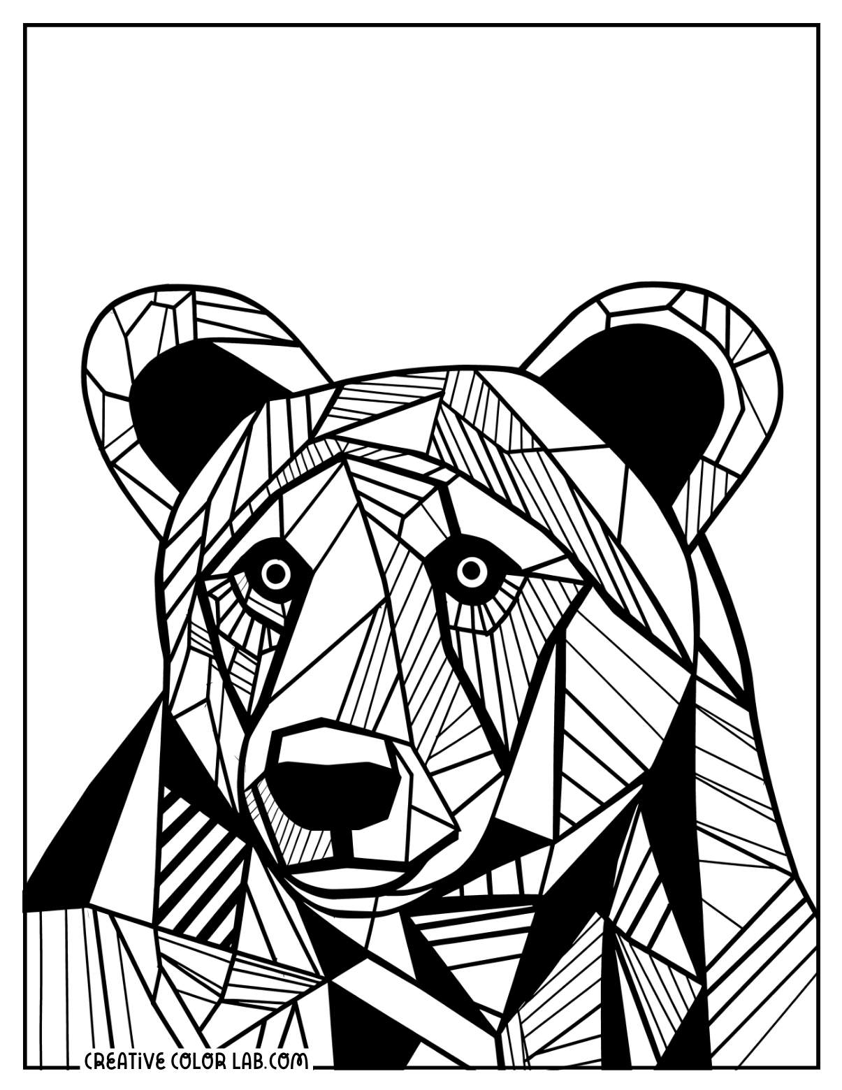 Free Printable Bear Coloring Pages