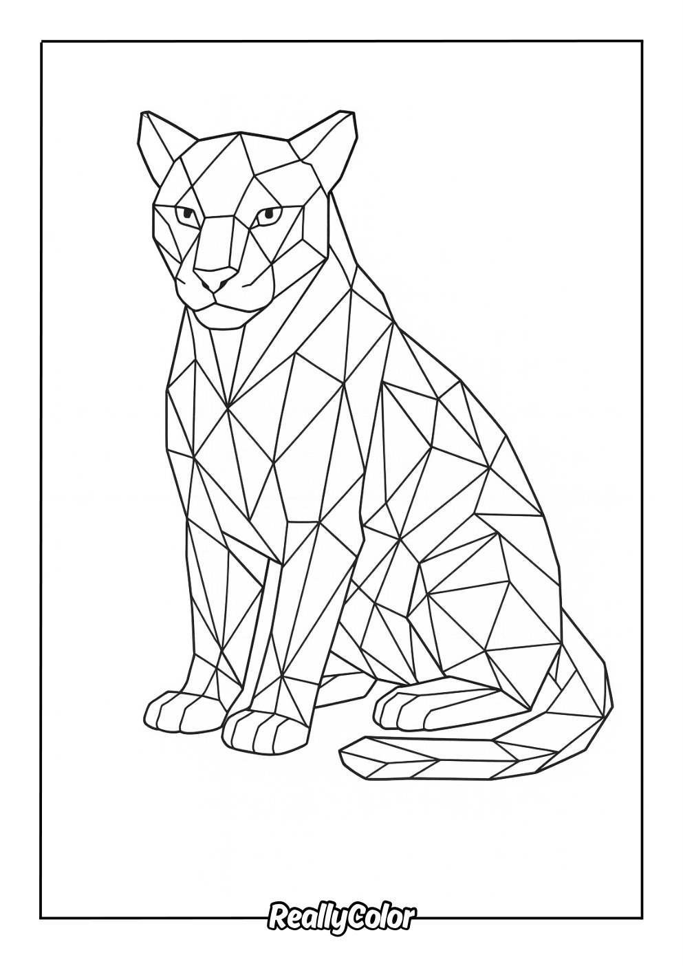 Free Printable Black Panther Coloring Pages