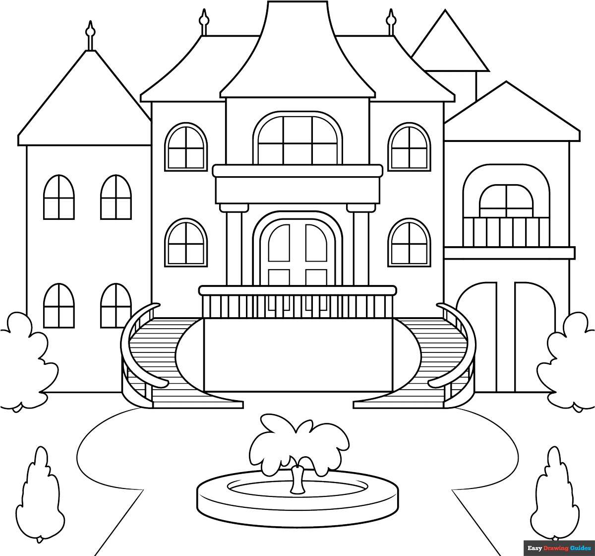 Free Printable Building Coloring Pages For Kids