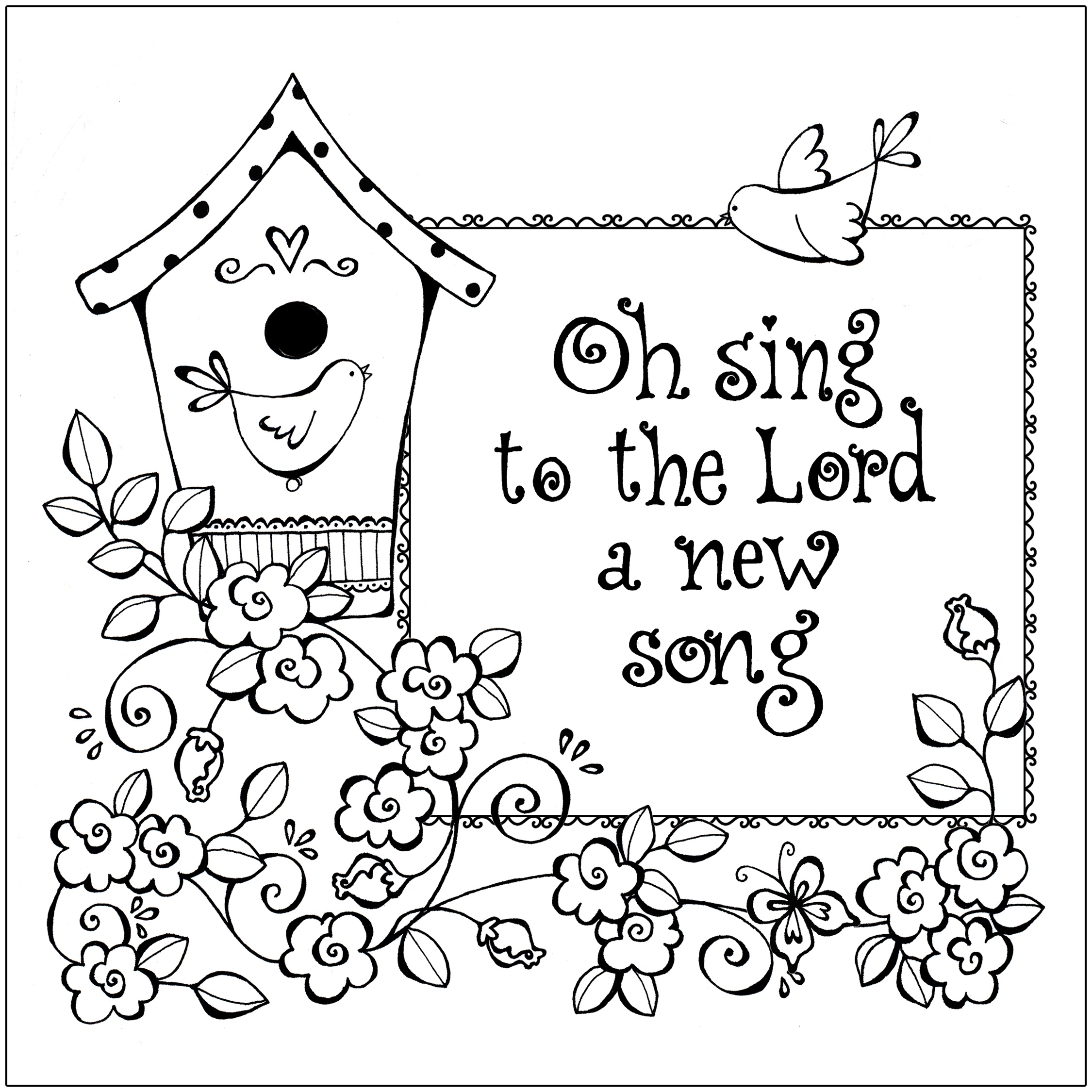 free christian preschool coloring pages